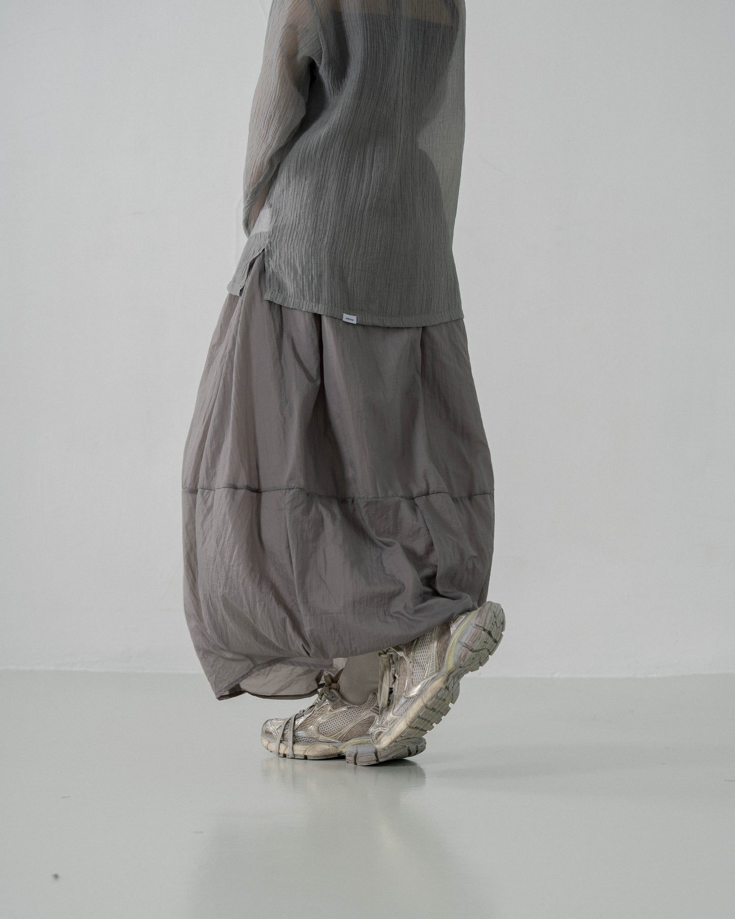 
                  
                    Flounce Puffy Full Skirt Steel Grey【L23-18ST】
                  
                