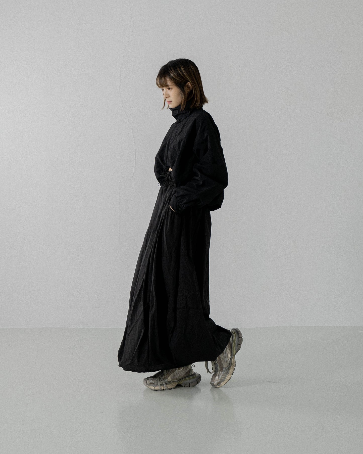 
                  
                    Flounce Puffy Full Skirt Black【L23-18bk】
                  
                