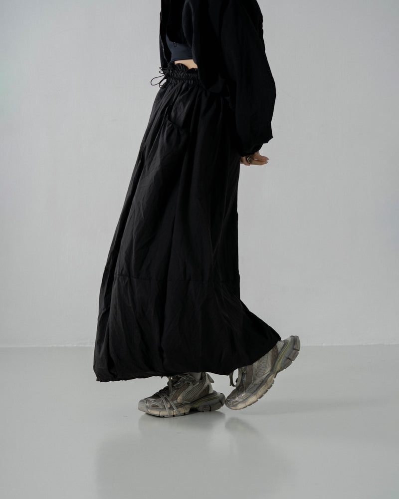 
                  
                    Flounce Puffy Full Skirt Black【L23-18bk】
                  
                
