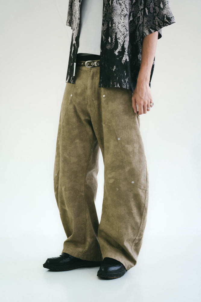 
                  
                    Snake Print With Flame Shirt Cream【M25-19CM】
                  
                