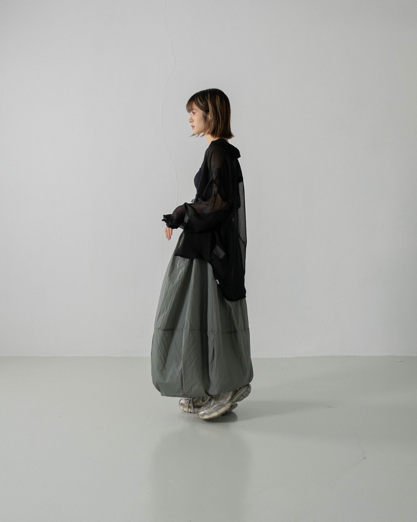 
                  
                    Flounce Puffy Full Skirt Mint Green【L23-18mg】
                  
                