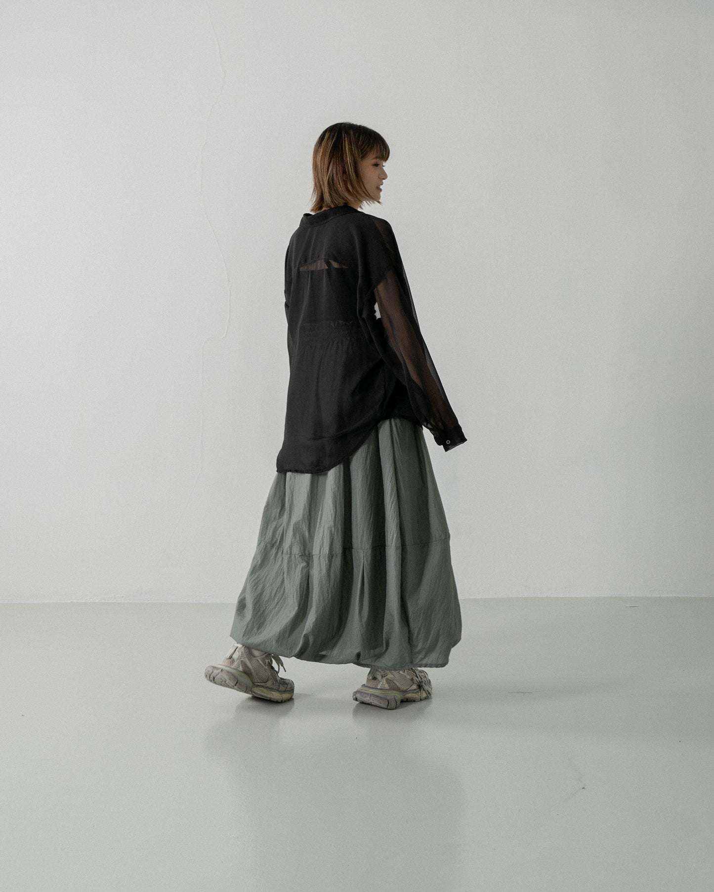 
                  
                    Flounce Puffy Full Skirt Mint Green【L23-18mg】
                  
                