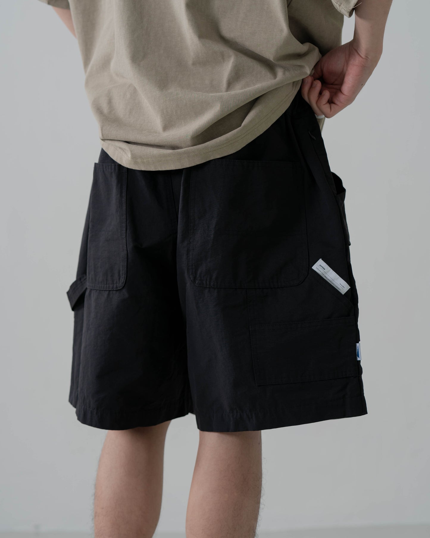 
                  
                    Wide Work Chino Shorts Black 【M23-27BK】
                  
                