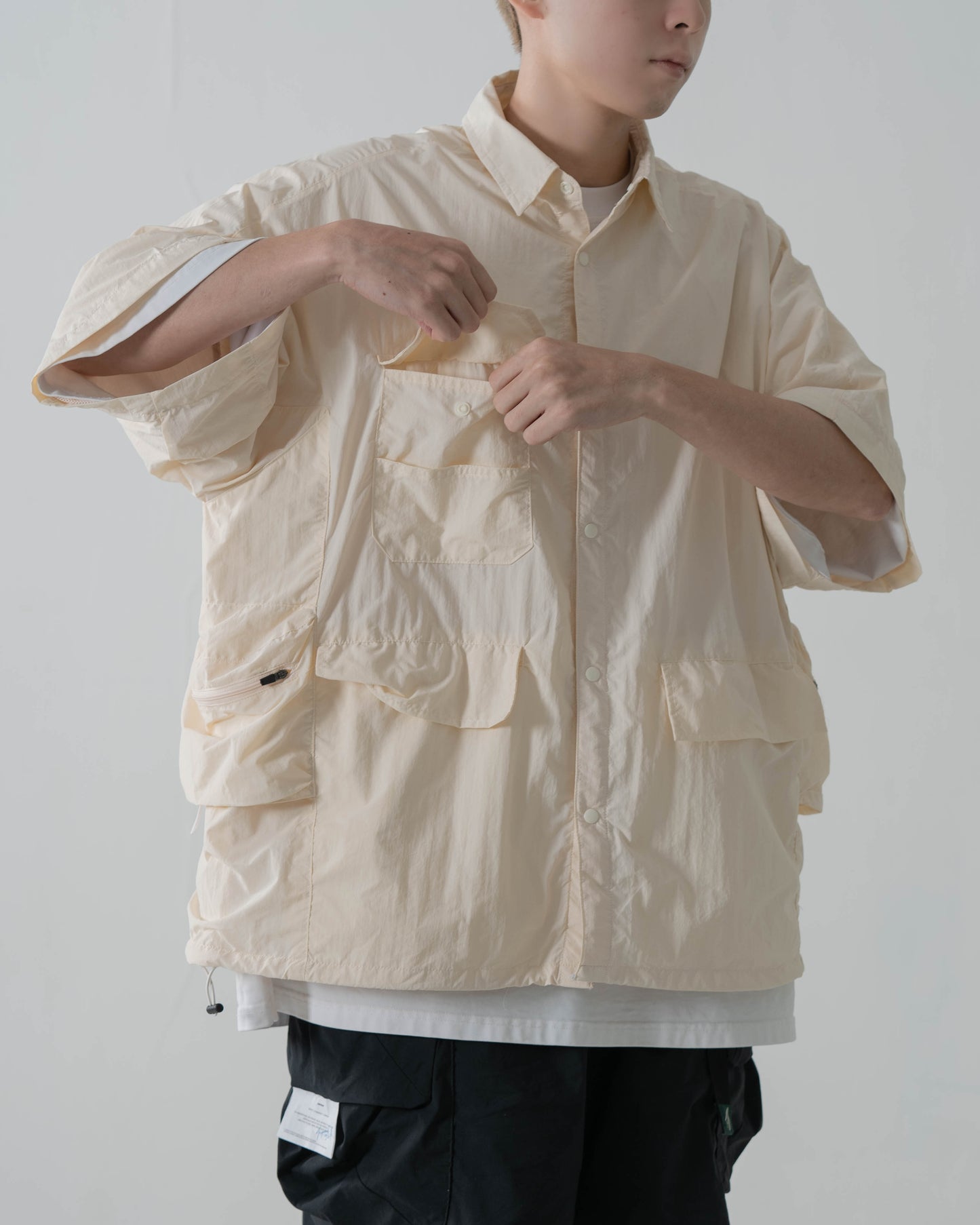 
                  
                    Tech Utility Shirts Ivory【M23-21IY】
                  
                