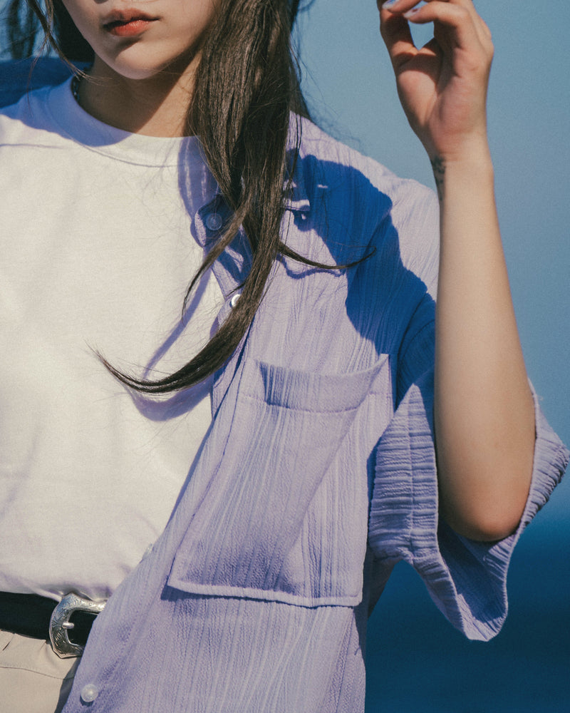 
                  
                    Jacquard SS Shirt Mauve Purple【L23-20MP】
                  
                