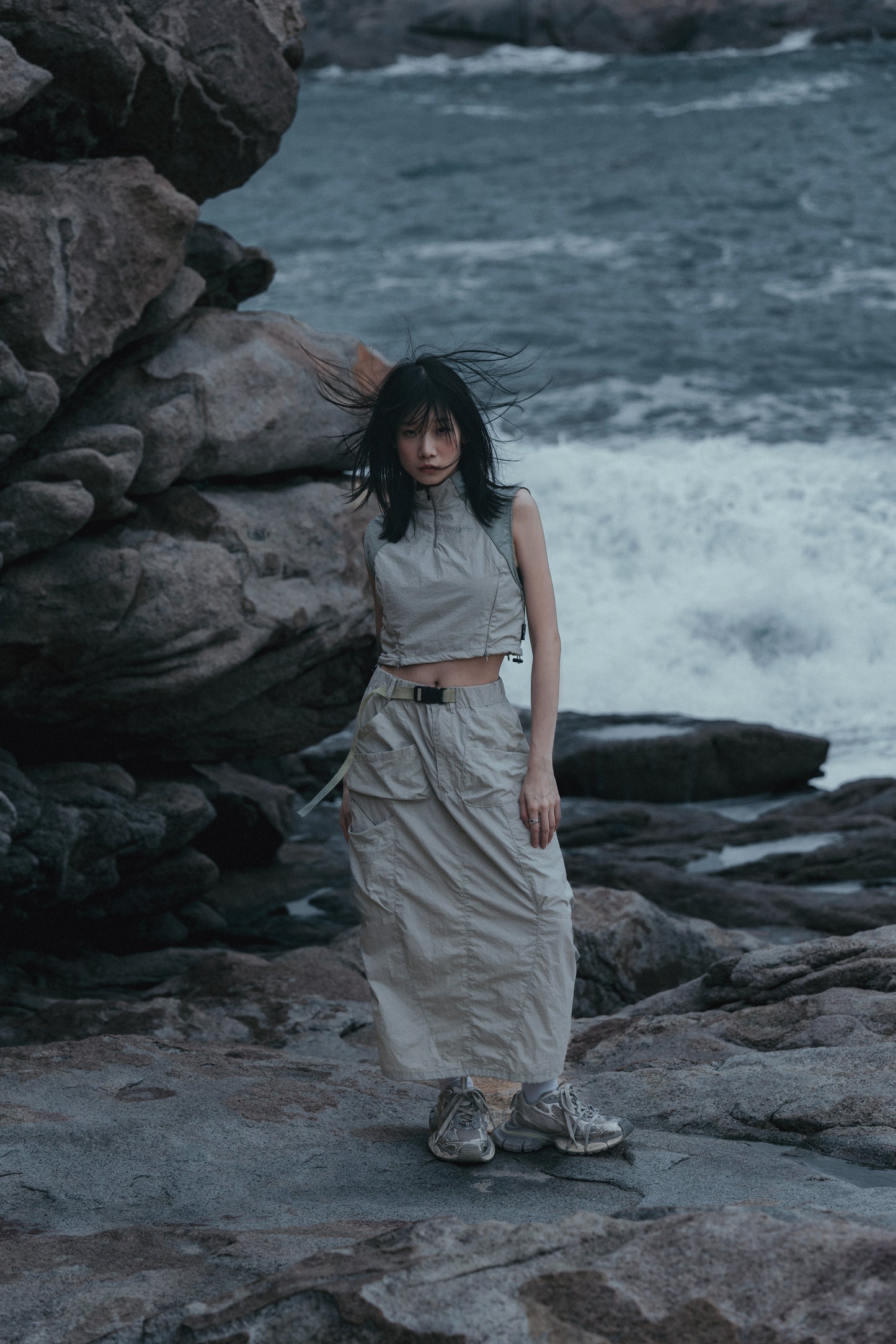 
                  
                    octo gambol x sense Half-Zip Track Top Ivory【S25-OS-WT2IY】
                  
                