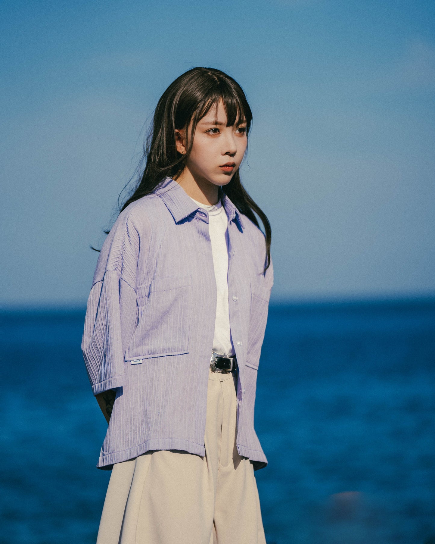 
                  
                    Jacquard SS Shirt Mauve Purple【L23-20MP】
                  
                