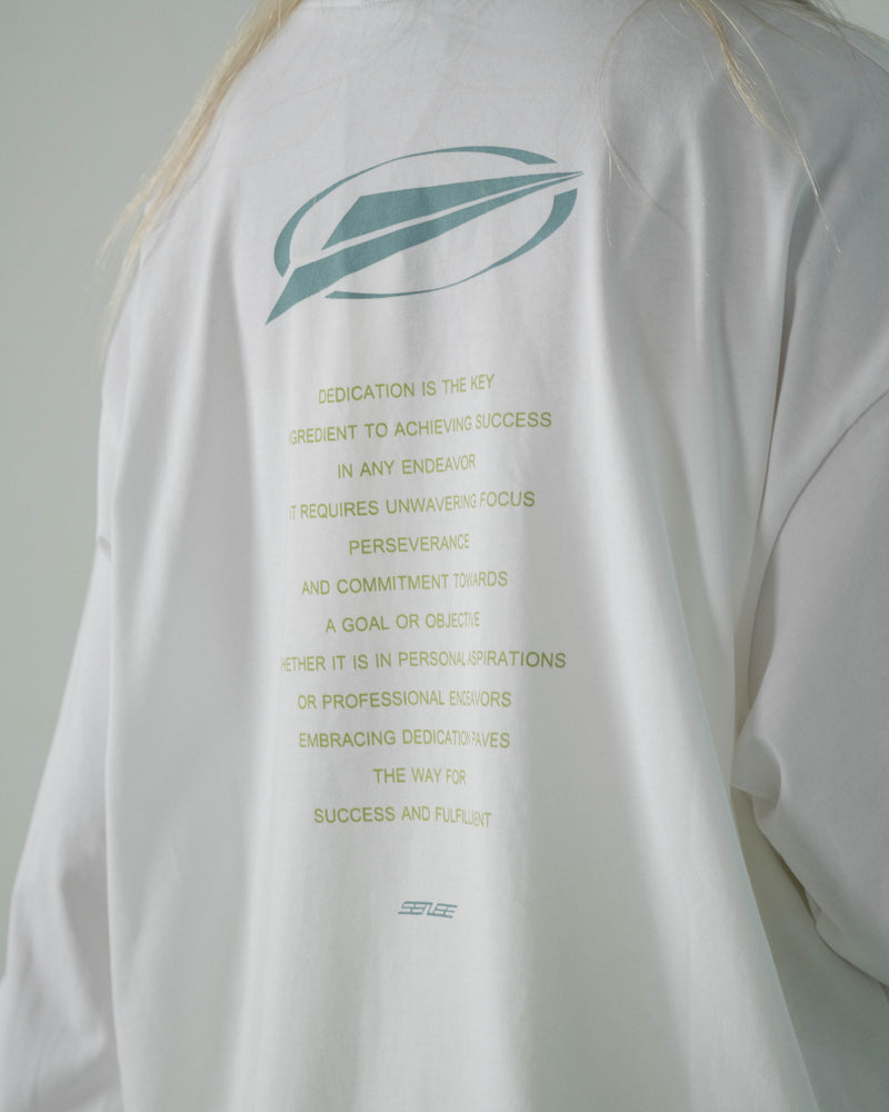 
                  
                    LS Cotton Print Tee White【L23-T05WH】
                  
                