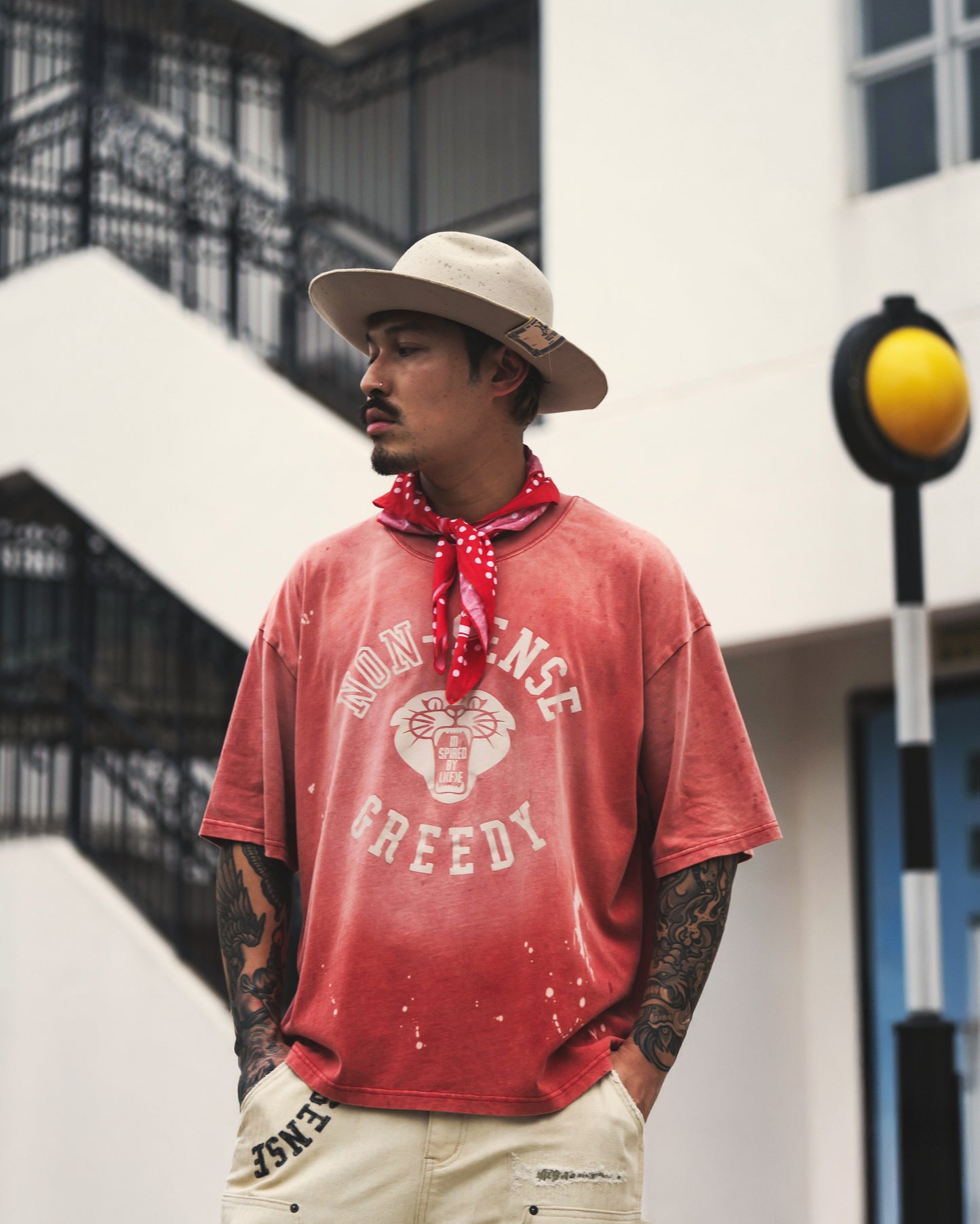 
                  
                    Wild Nonsense Splatter Tee Red【Nonsense-T01RD】
                  
                