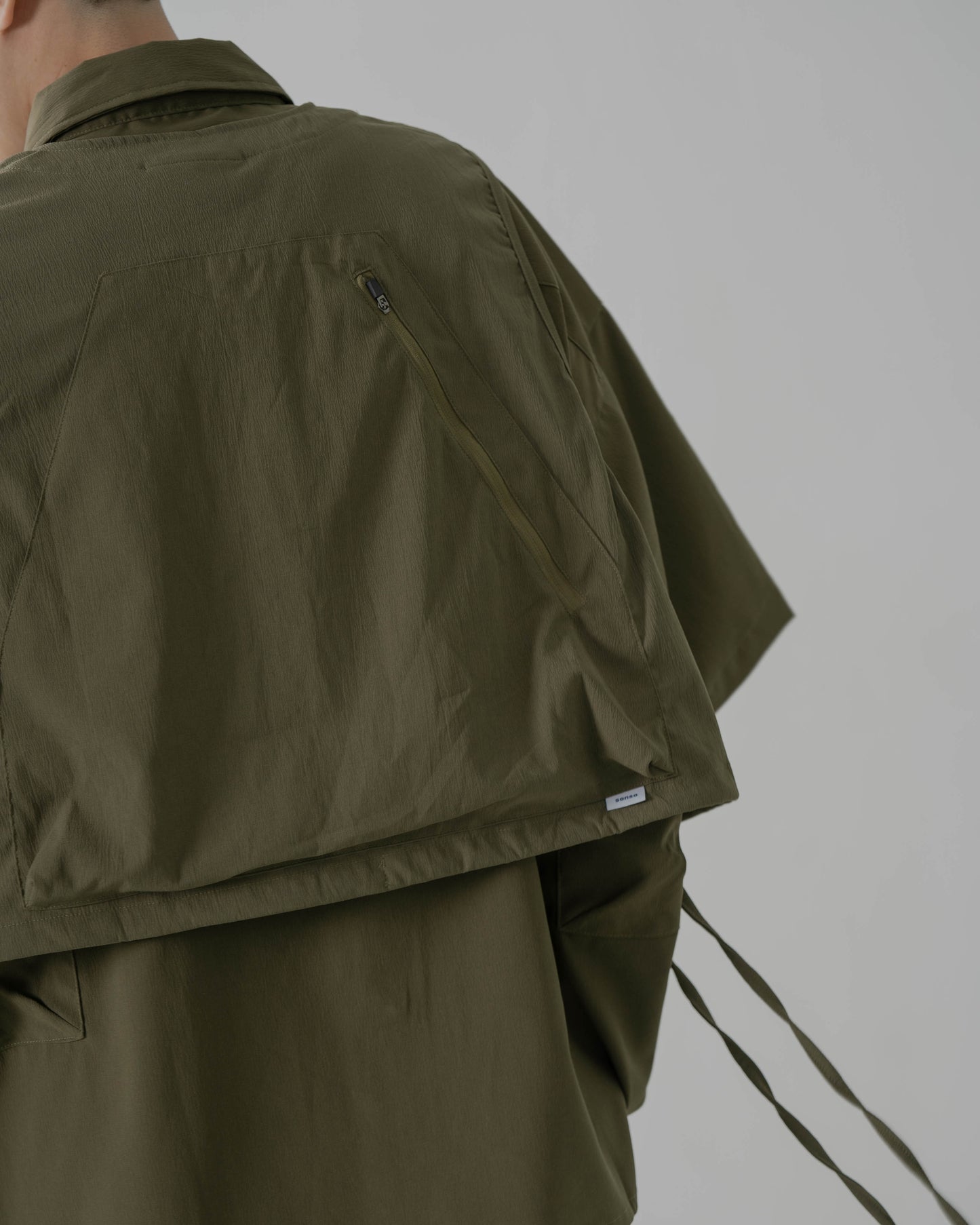 
                  
                    Half Cut Vest Olive【M23-06OL】
                  
                