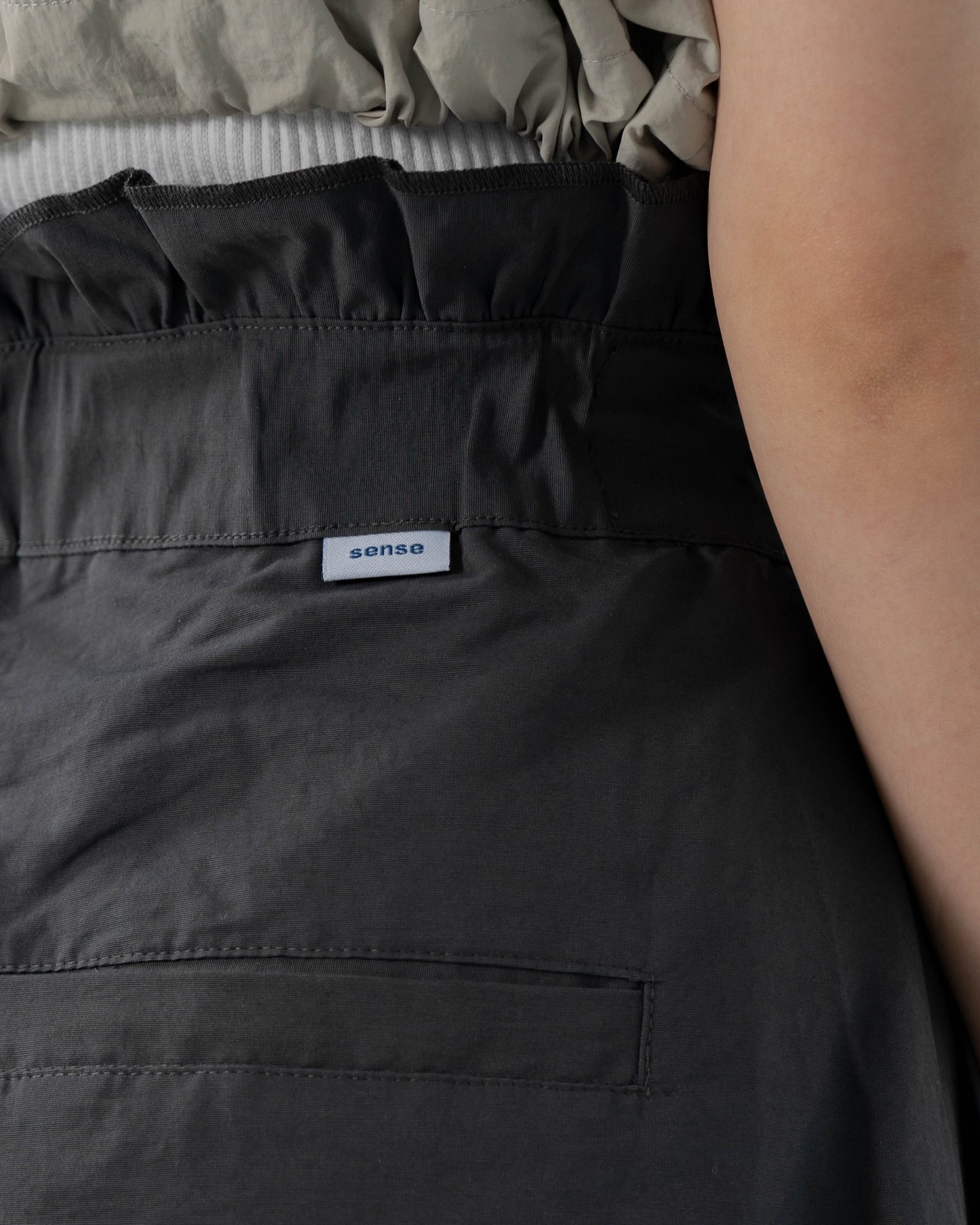 
                  
                    Waffle High Waist Pants Grey【L23-11GY】
                  
                
