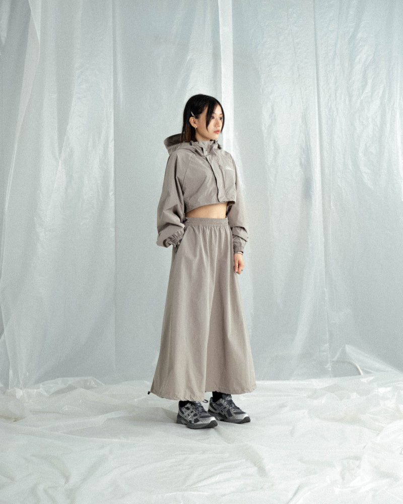 
                  
                    Sporty Nylon Full Skirts Khaki【L23-12KA】
                  
                
