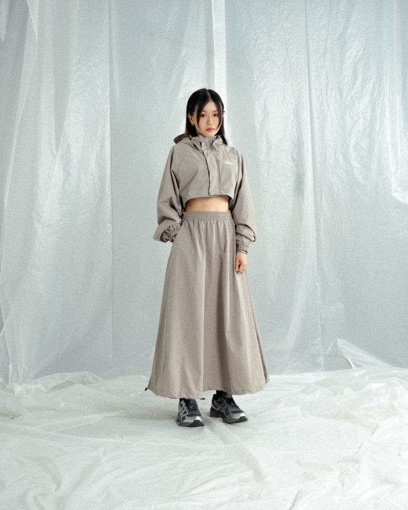 
                  
                    Sporty Nylon Full Skirts Khaki【L23-12KA】
                  
                
