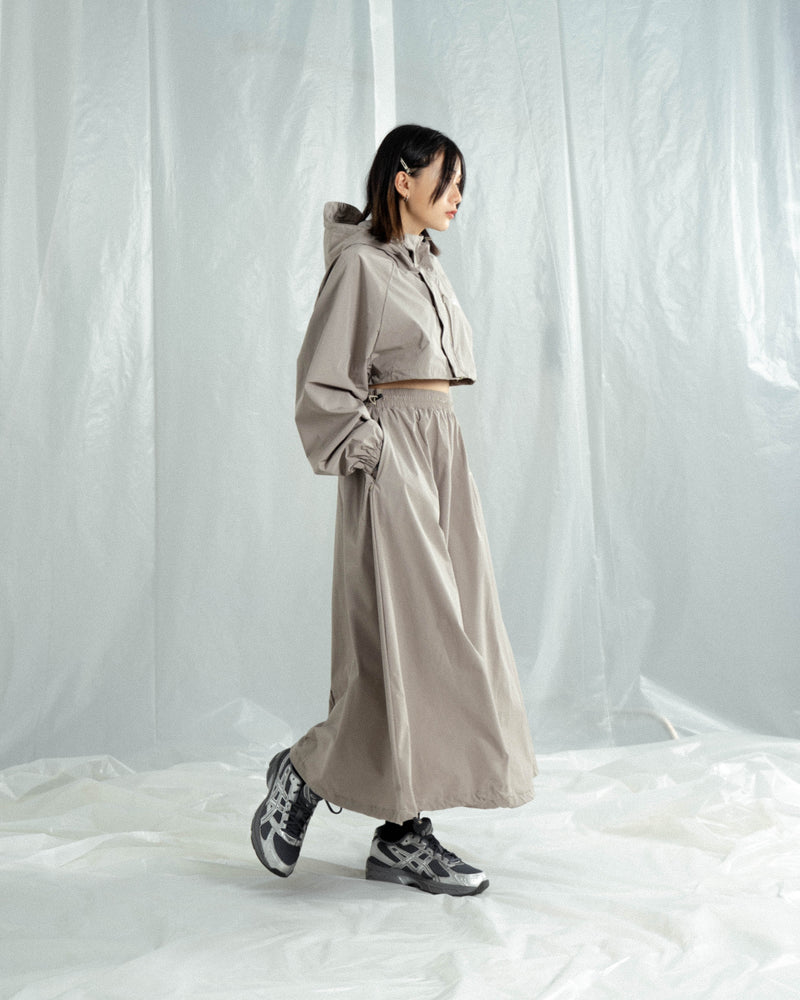 
                  
                    Sporty Nylon Full Skirts Khaki【L23-12KA】
                  
                