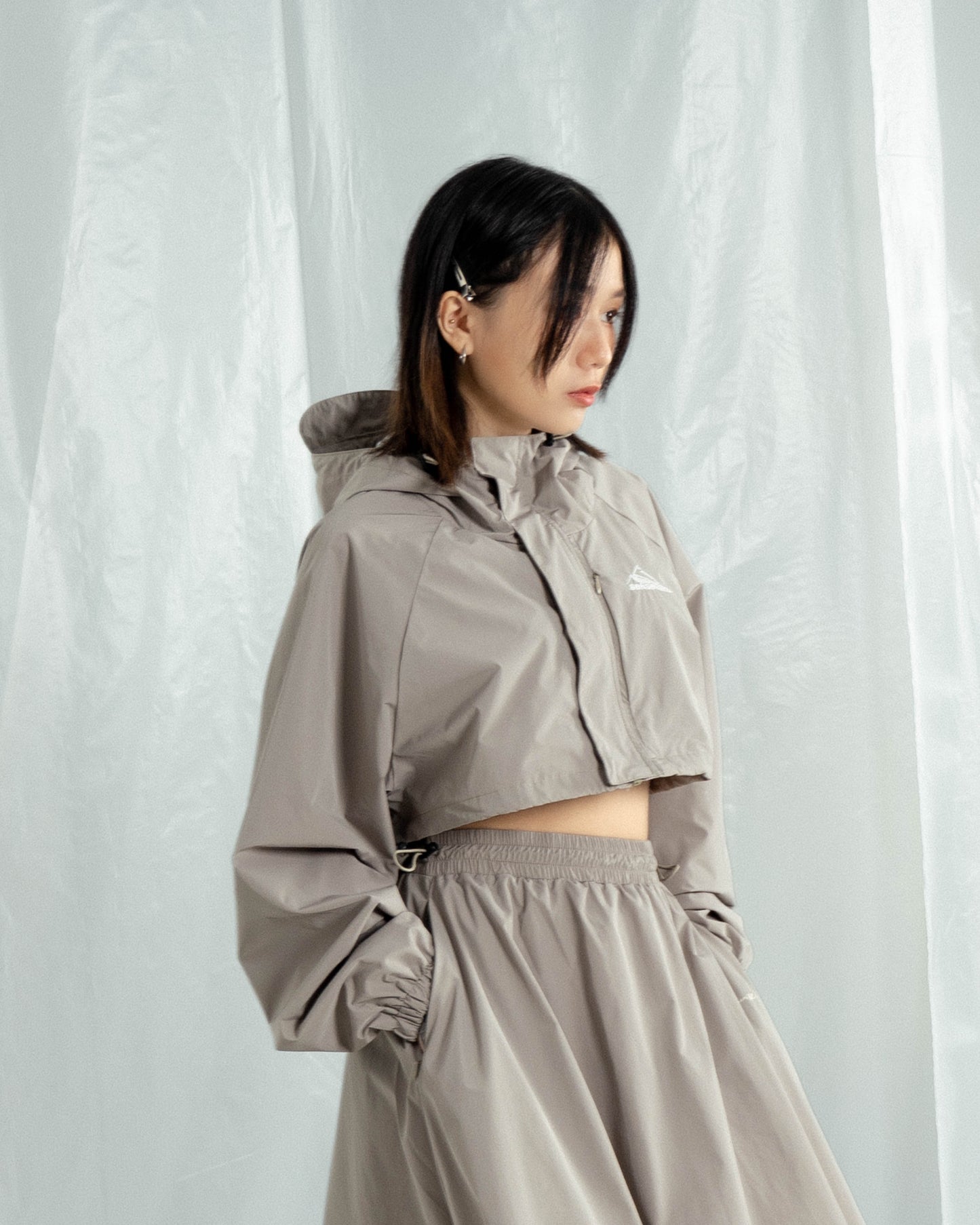 
                  
                    Sporty Nylon Full Skirts Khaki【L23-12KA】
                  
                