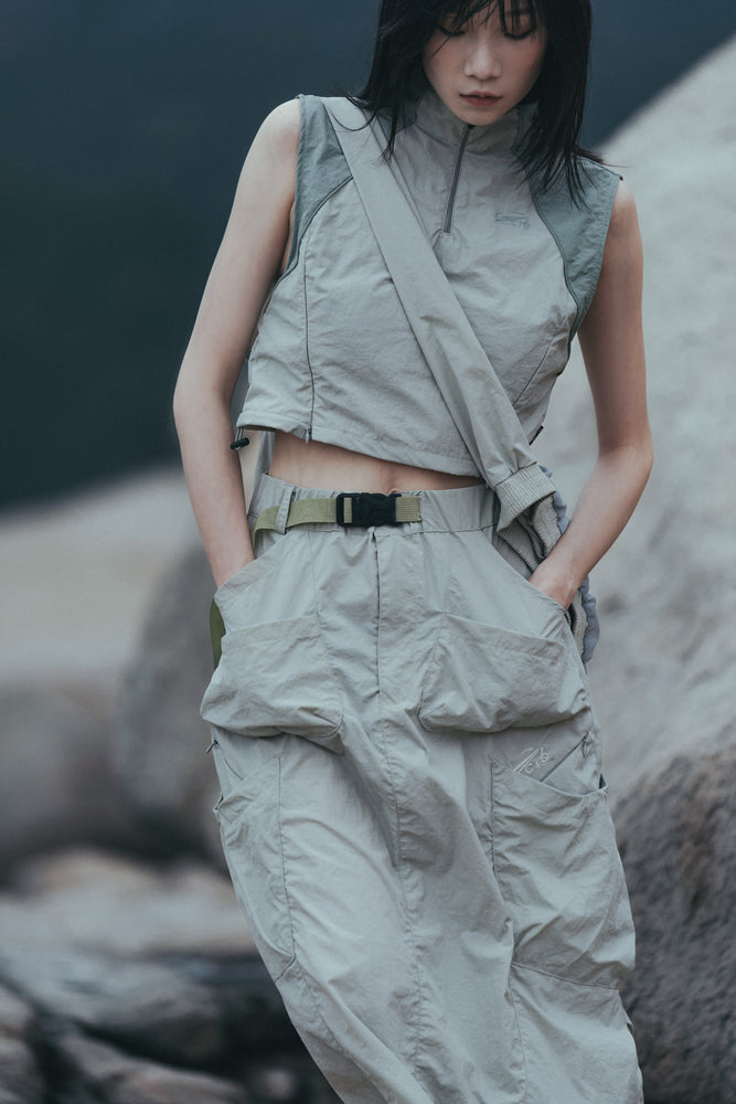 
                  
                    octo gambol x sense Fissure Technical Skirts Ivory【S25-OS-WSIY】
                  
                