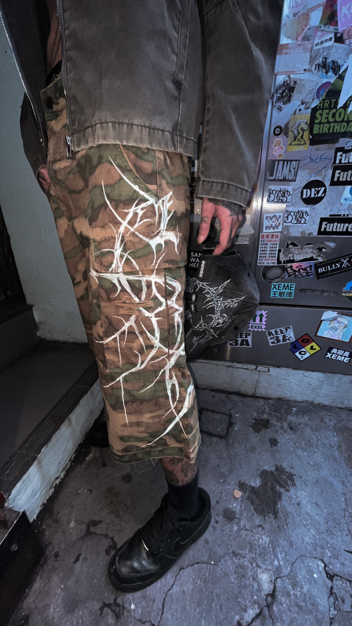 
                  
                    Annexes x Rosewannasleep Washed Graphic Shorts Camo【AR-02CM】
                  
                