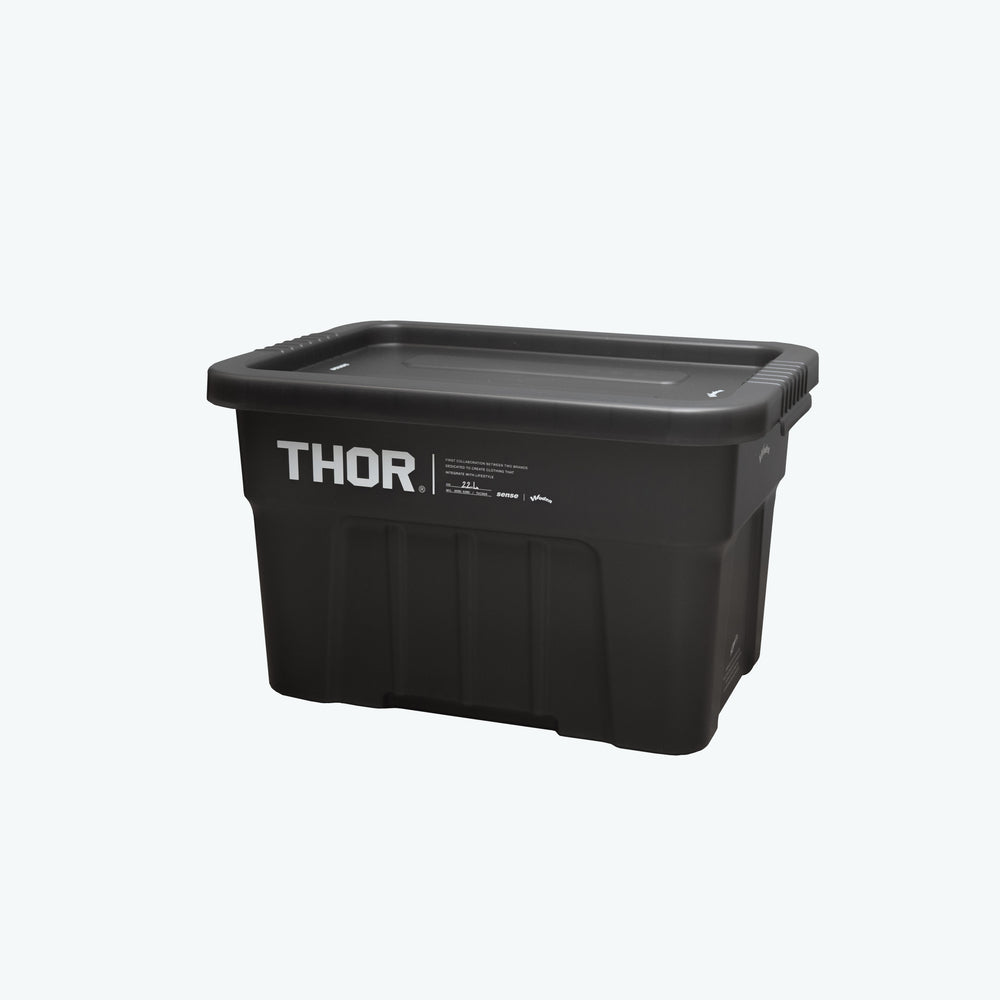 WODEN x sense x Thor 22L Stackable Storage Box Grey【SW-ACC03GY】
