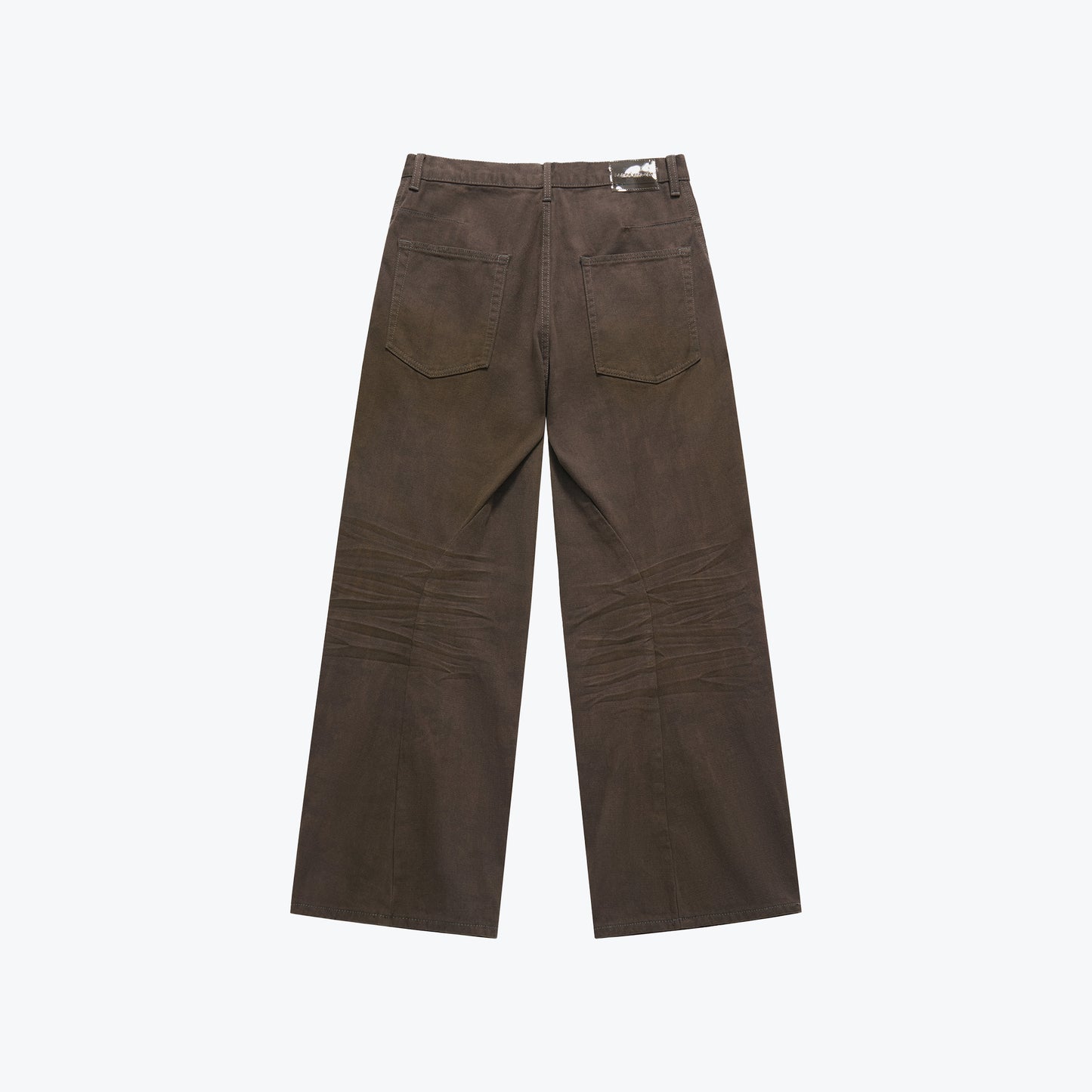 
                  
                    Dark Wash Curved Pants Bronze Black【M25-45BK】
                  
                