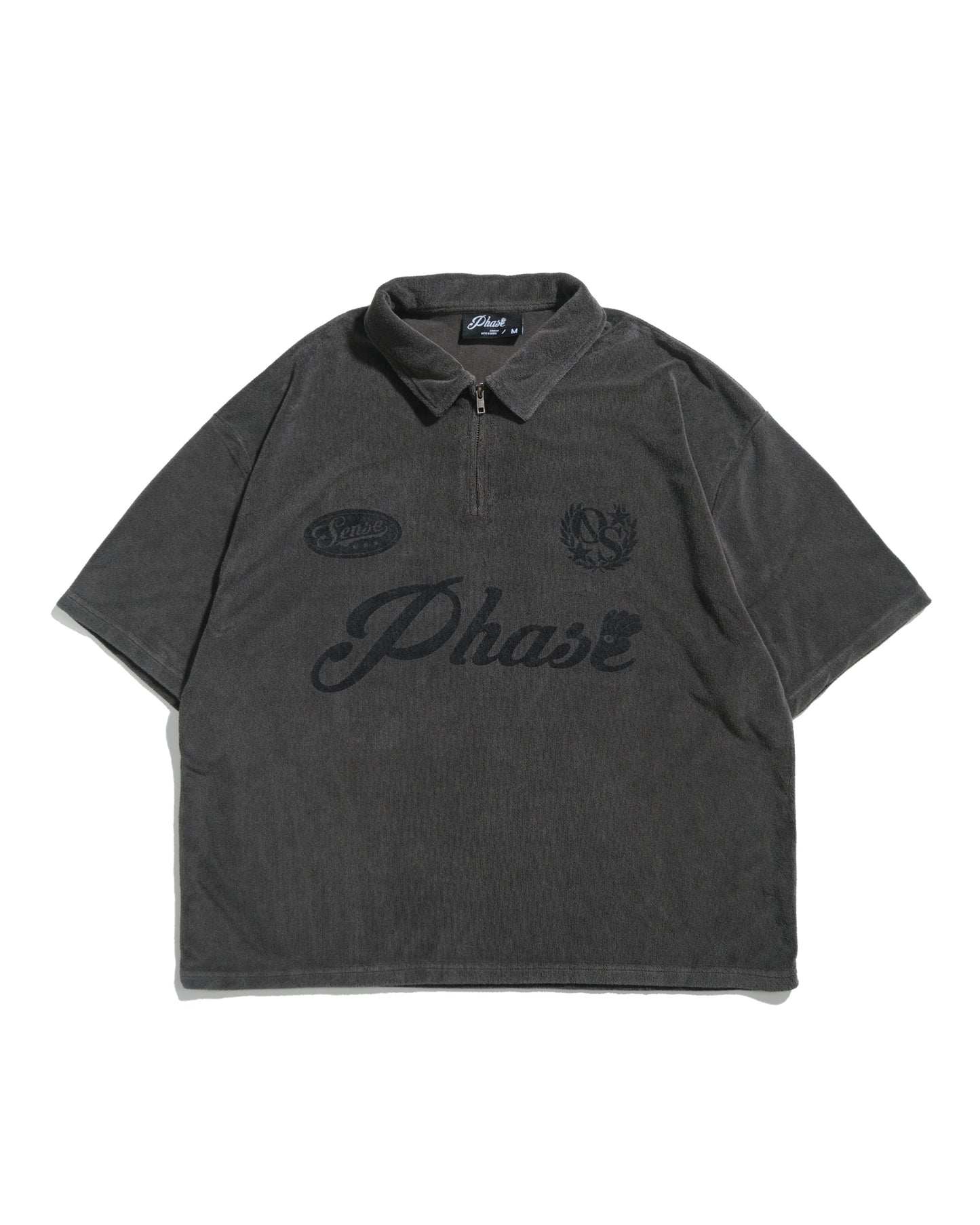 
                  
                    Octo x Sense Phase Zip Polo Black【S26-OS-T2BK】
                  
                