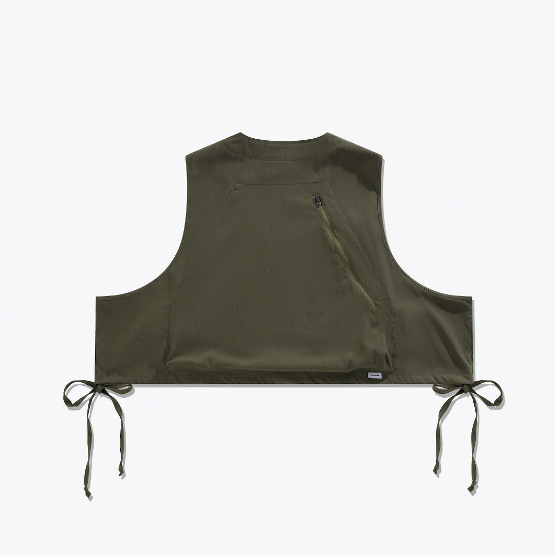 
                  
                    Half Cut Vest Olive【M23-06OL】
                  
                