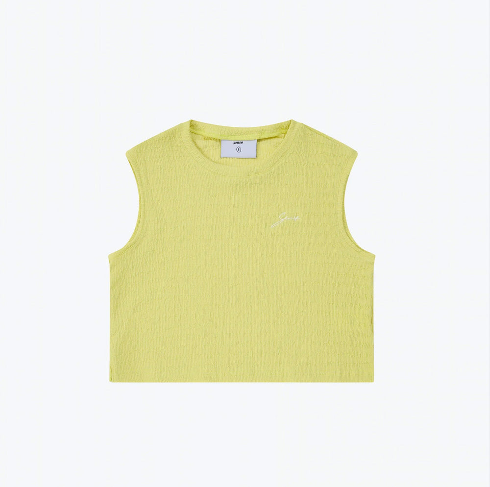 
                  
                    Seersucker Vest Lime Green【L23-23GN】
                  
                
