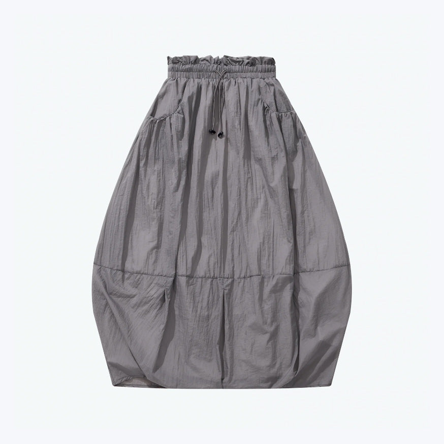 
                  
                    Flounce Puffy Full Skirt Steel Grey【L23-18ST】
                  
                