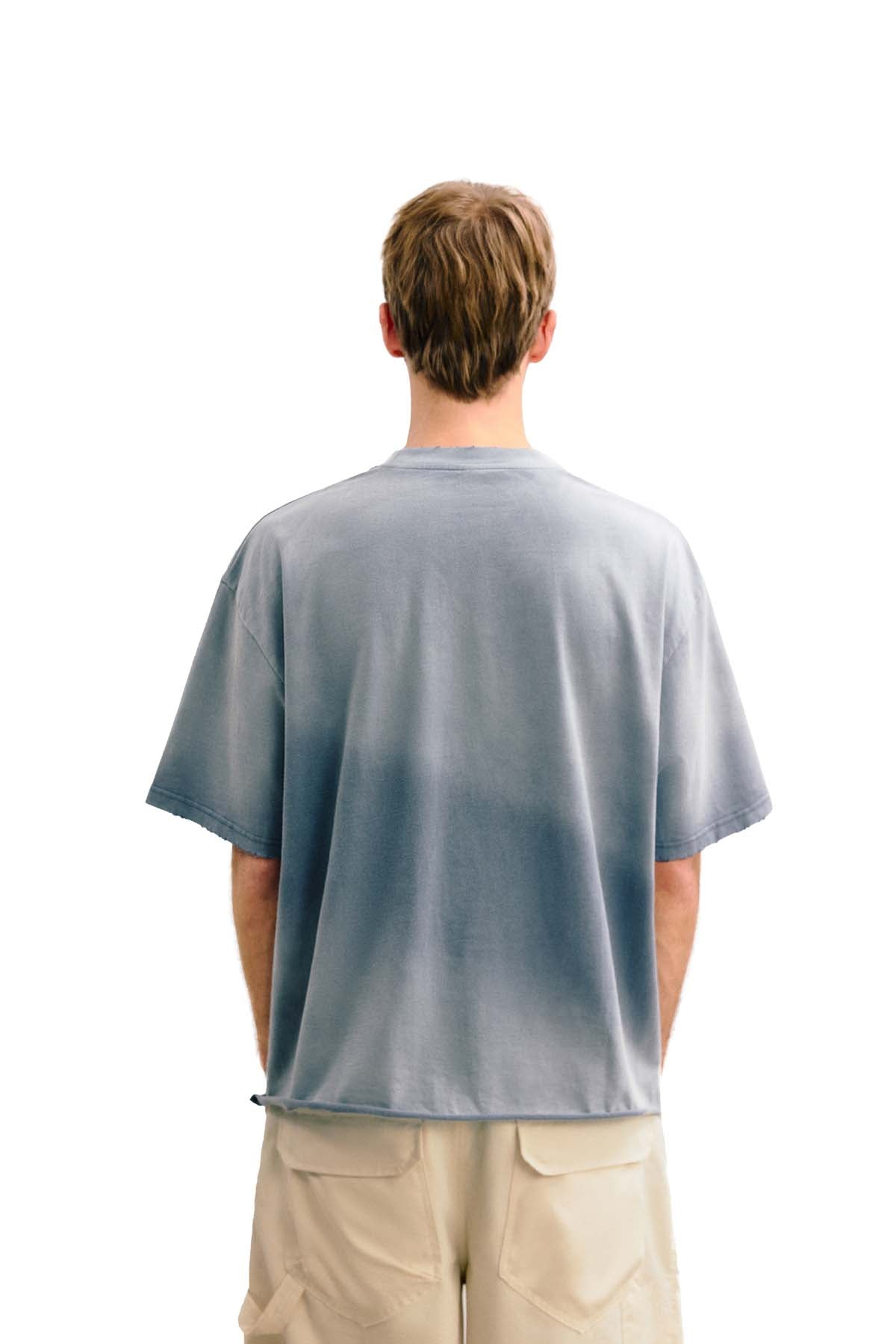 
                  
                    Distressed Wash SS Navy【M26-T04NY】
                  
                