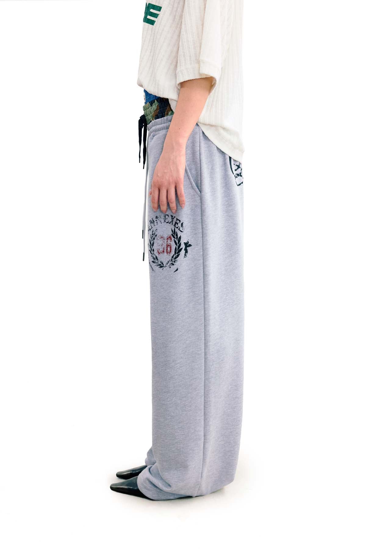 
                  
                    3 Layered Sweat Pants Grey【L26-04GY】
                  
                