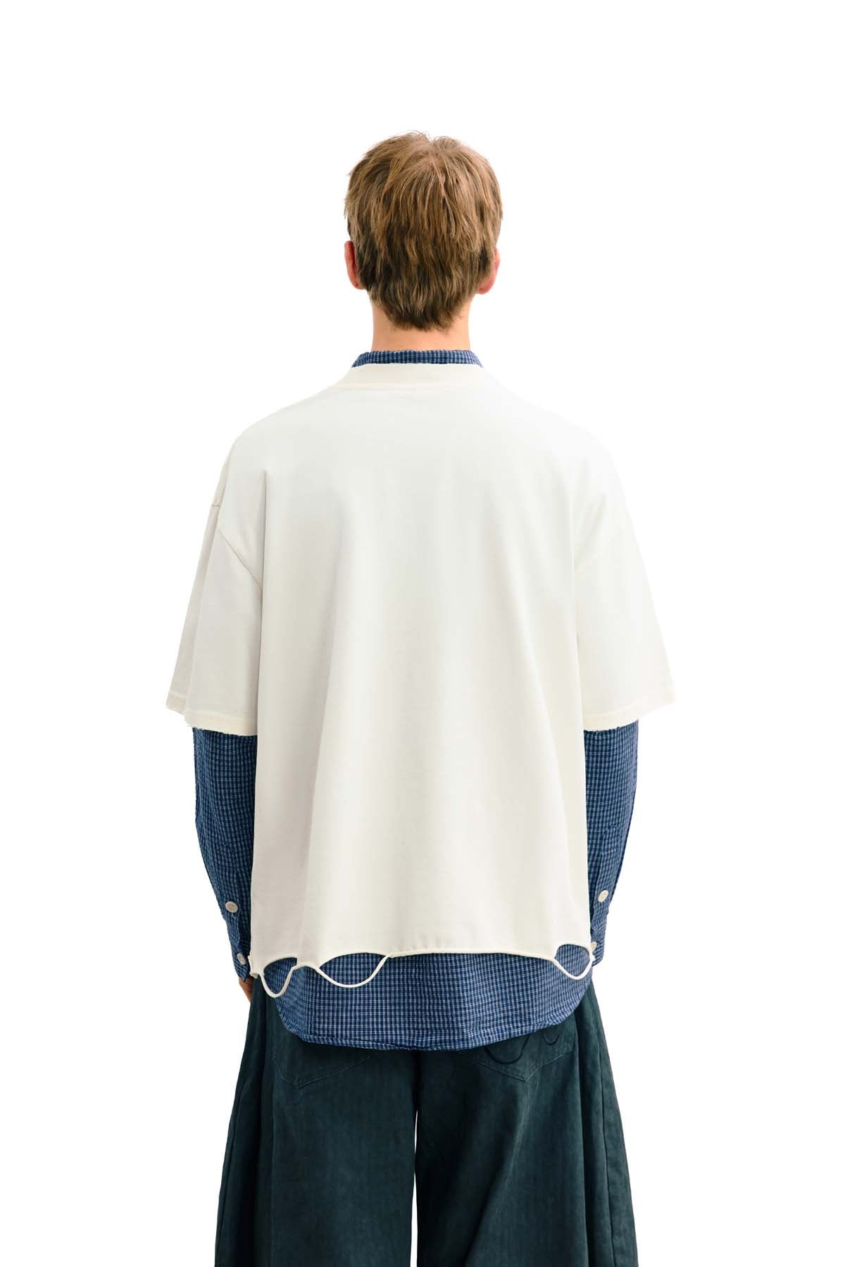 
                  
                    Distressed Wash SS White【M26-T04WH】
                  
                