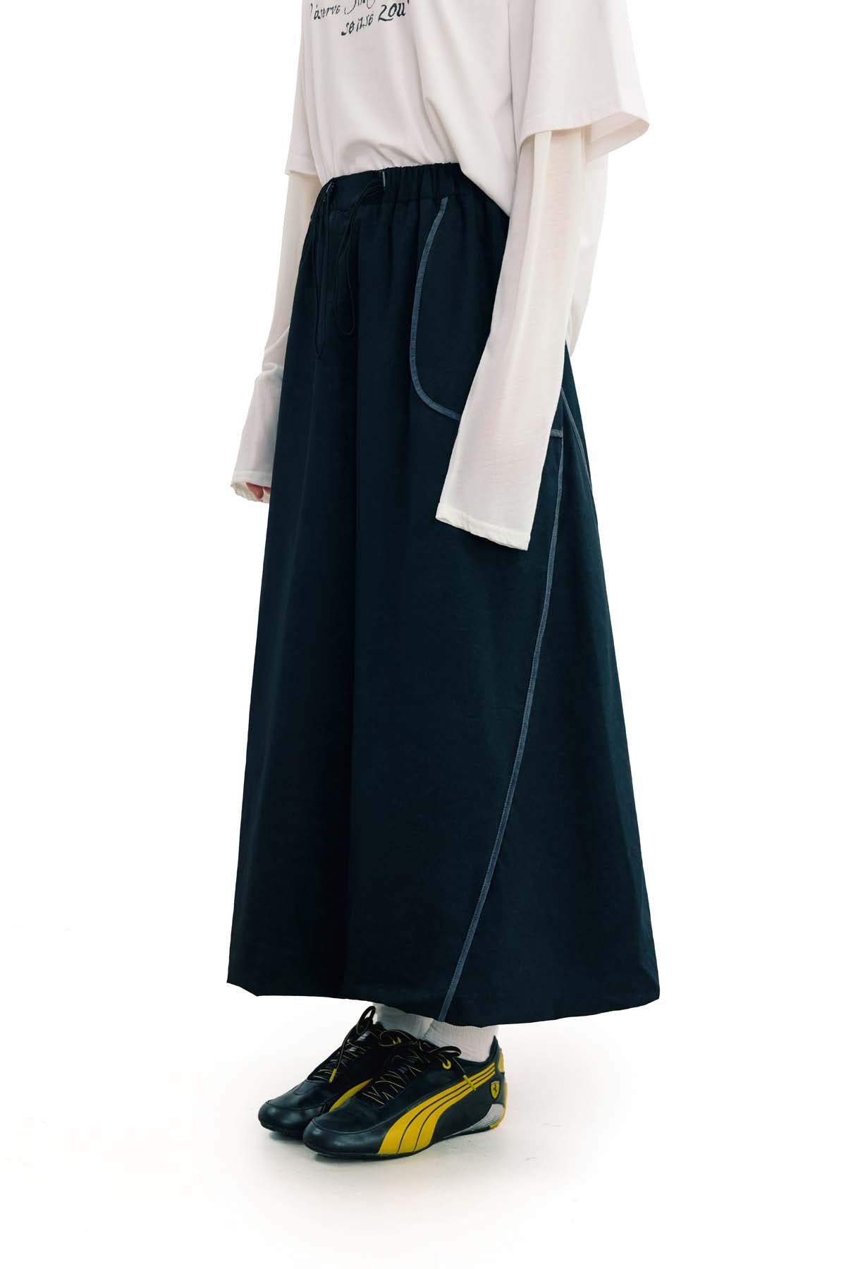 
                  
                    Balloon Full Skirt Grey【L26-14GY】
                  
                