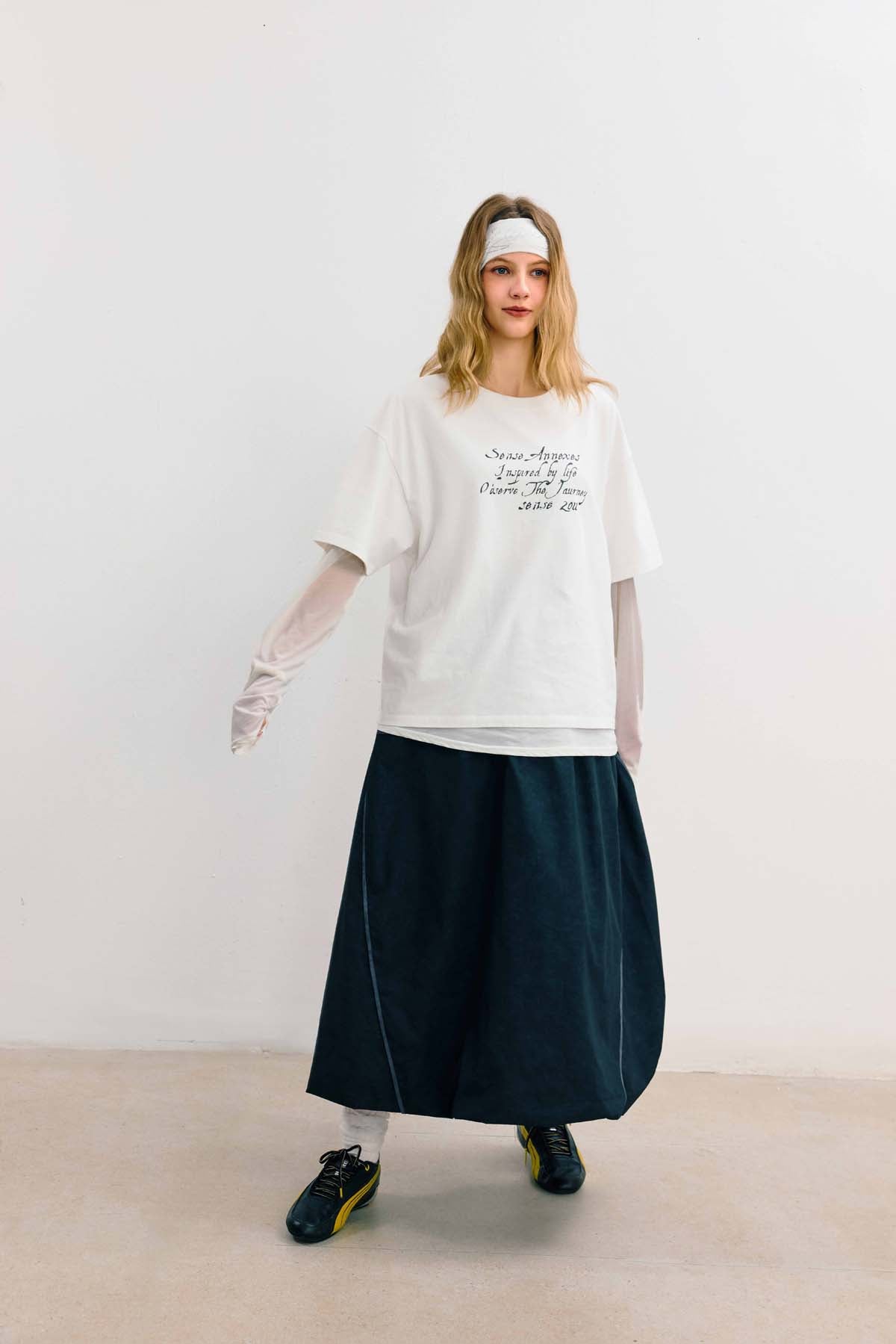 
                  
                    Balloon Full Skirt Grey【L26-14GY】
                  
                