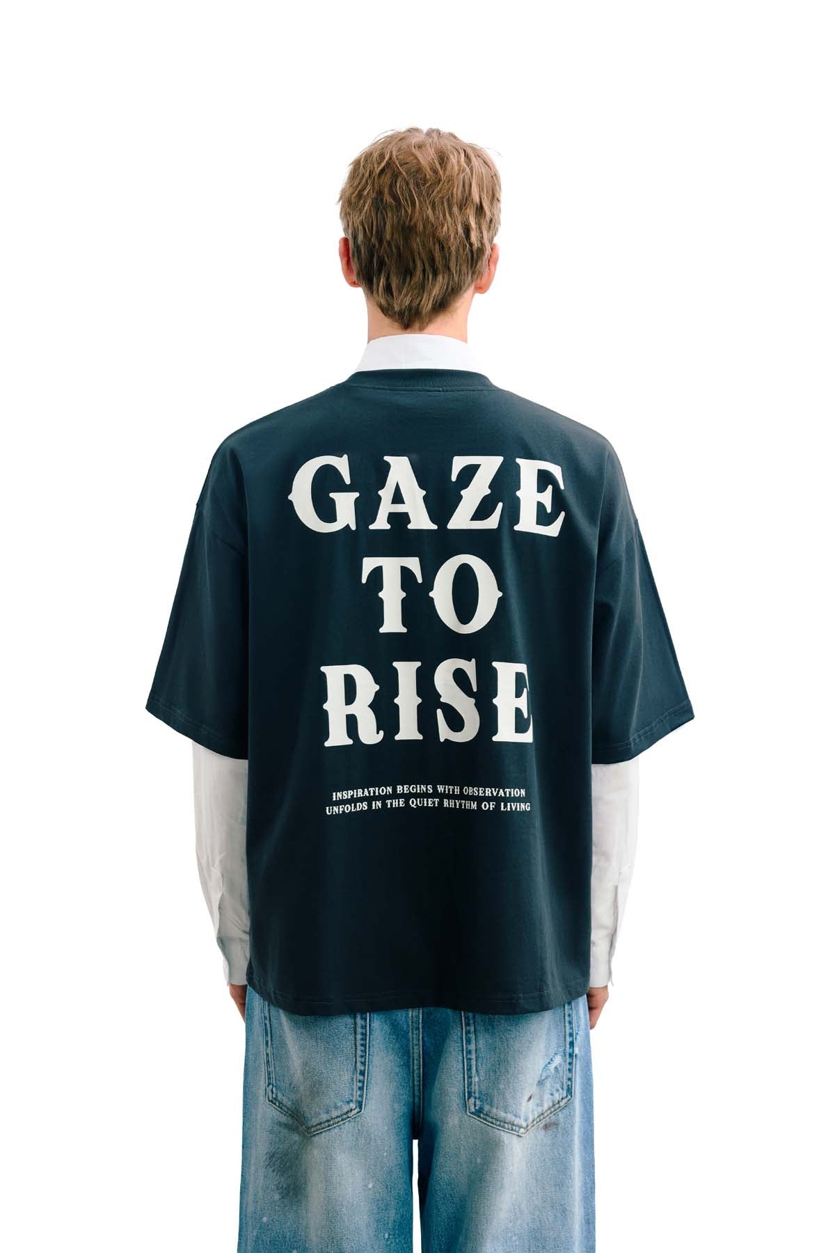 
                  
                    Gaze Graphic SS Charcoal【M26-T02CH】
                  
                