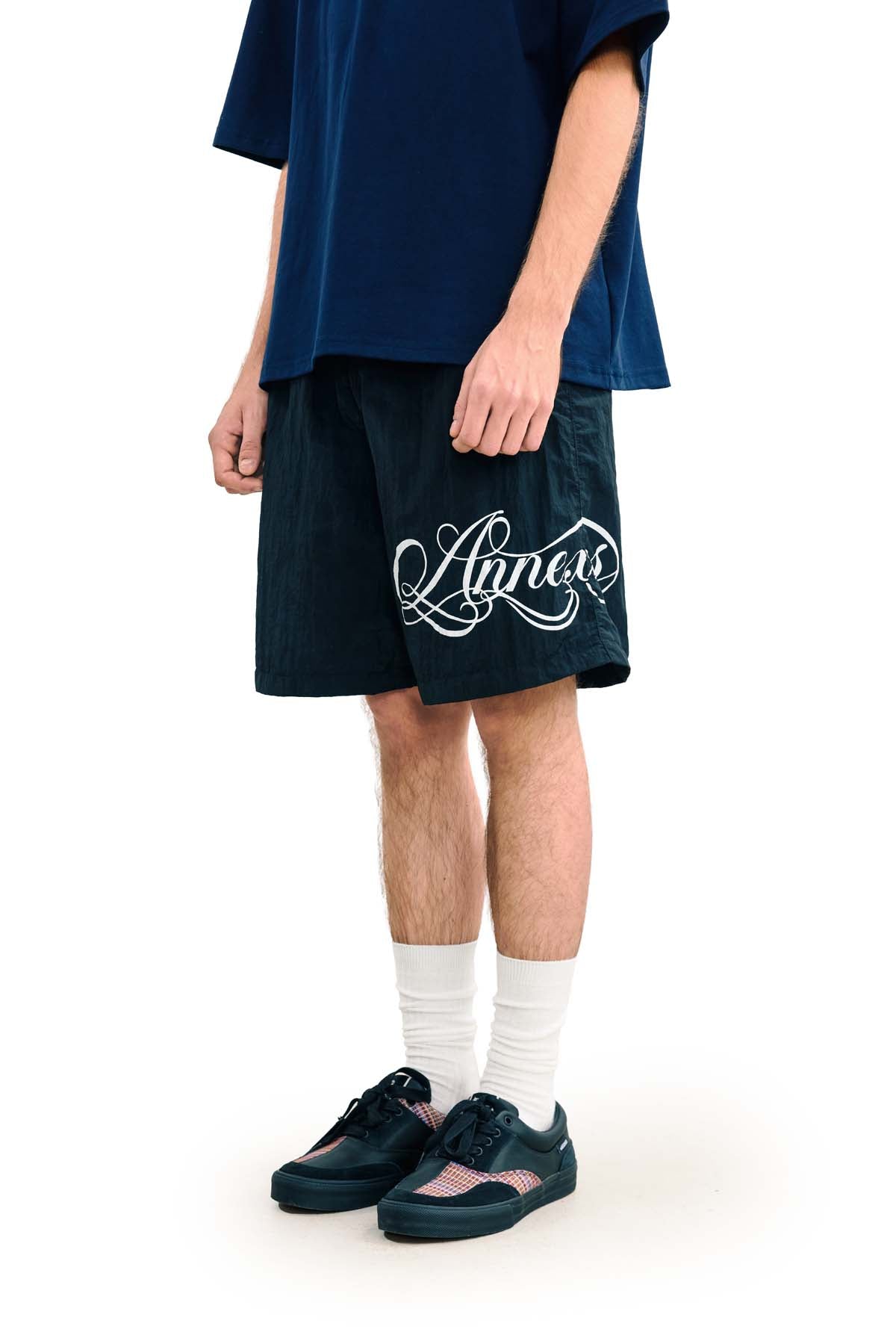 
                  
                    Nylon Essential Shorts Black【M26-08BK】
                  
                