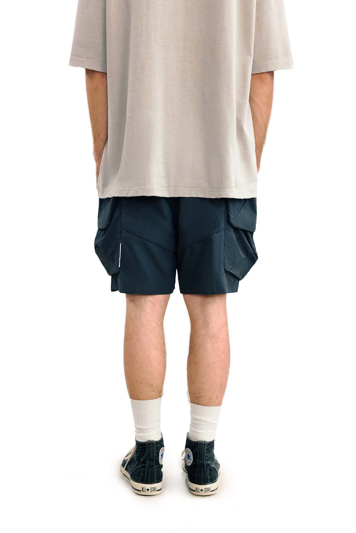 
                  
                    Hollow Pocket Shorts Black【M26-09BK】
                  
                