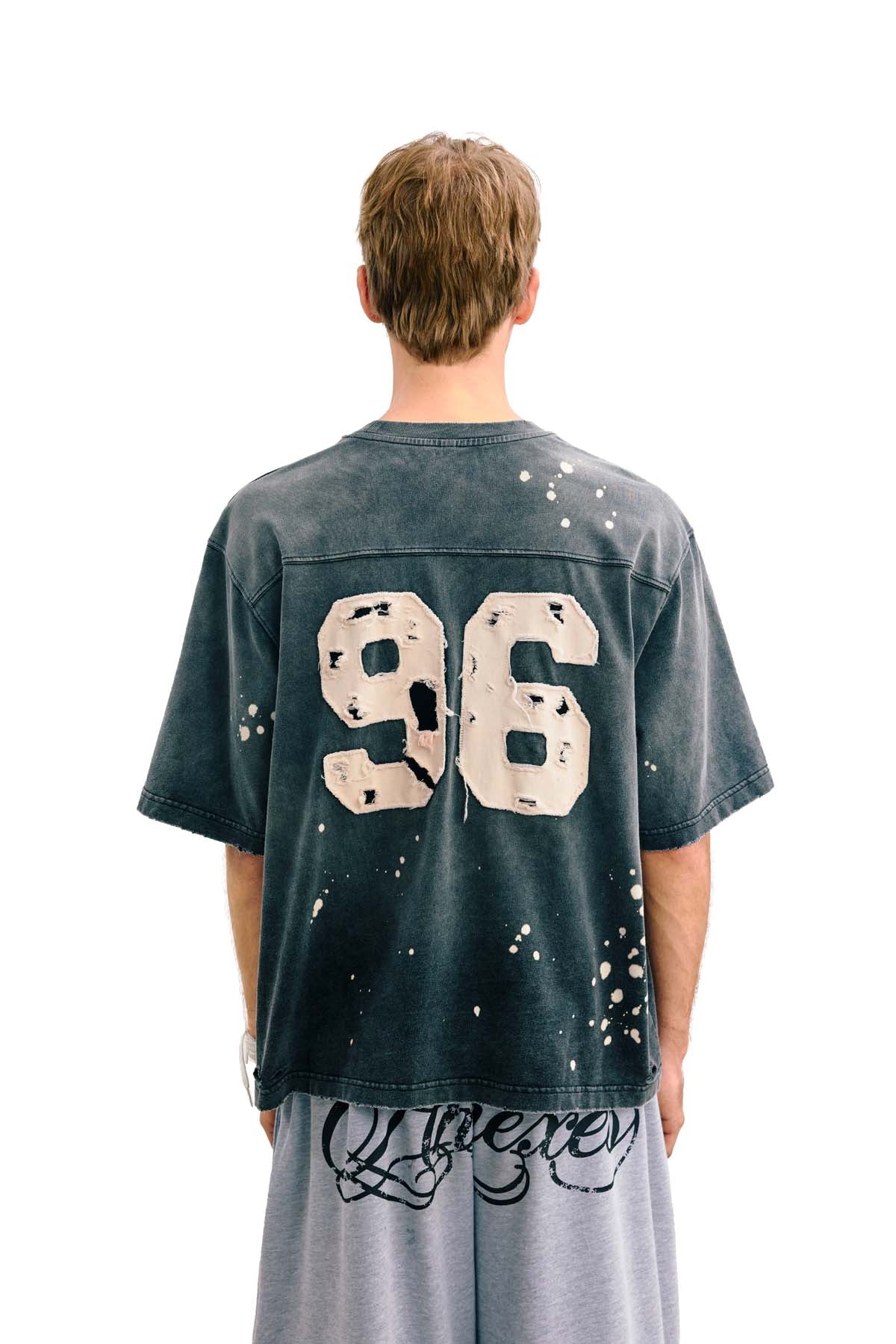 
                  
                    Drip Distressed Jersey SS Coal Black【M26-T07CB】
                  
                