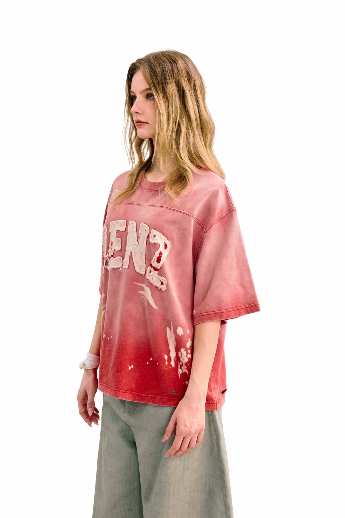 
                  
                    Drip Distressed Jersey SS Vintage Red【M26-T07VR】
                  
                