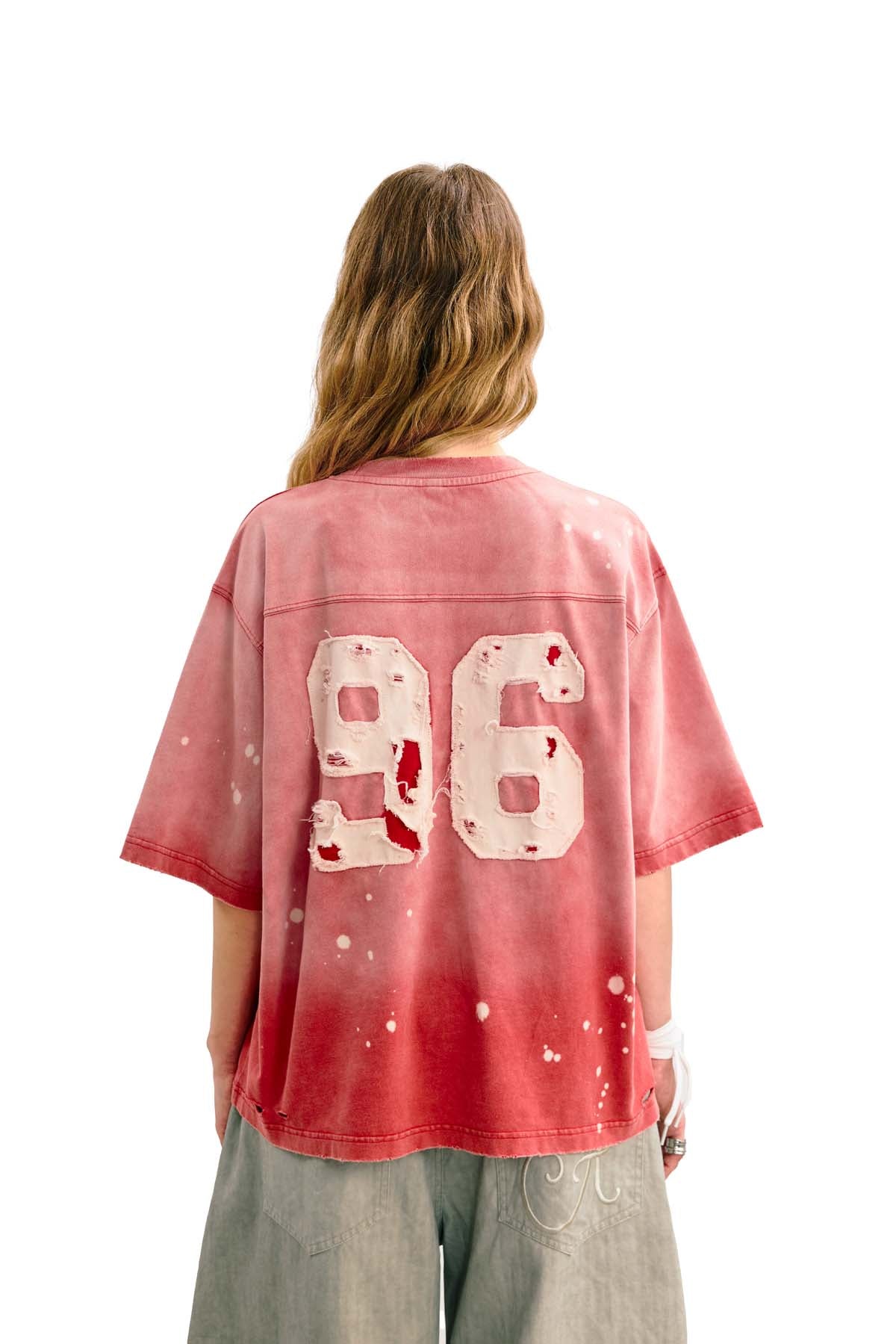 
                  
                    Drip Distressed Jersey SS Vintage Red【M26-T07VR】
                  
                