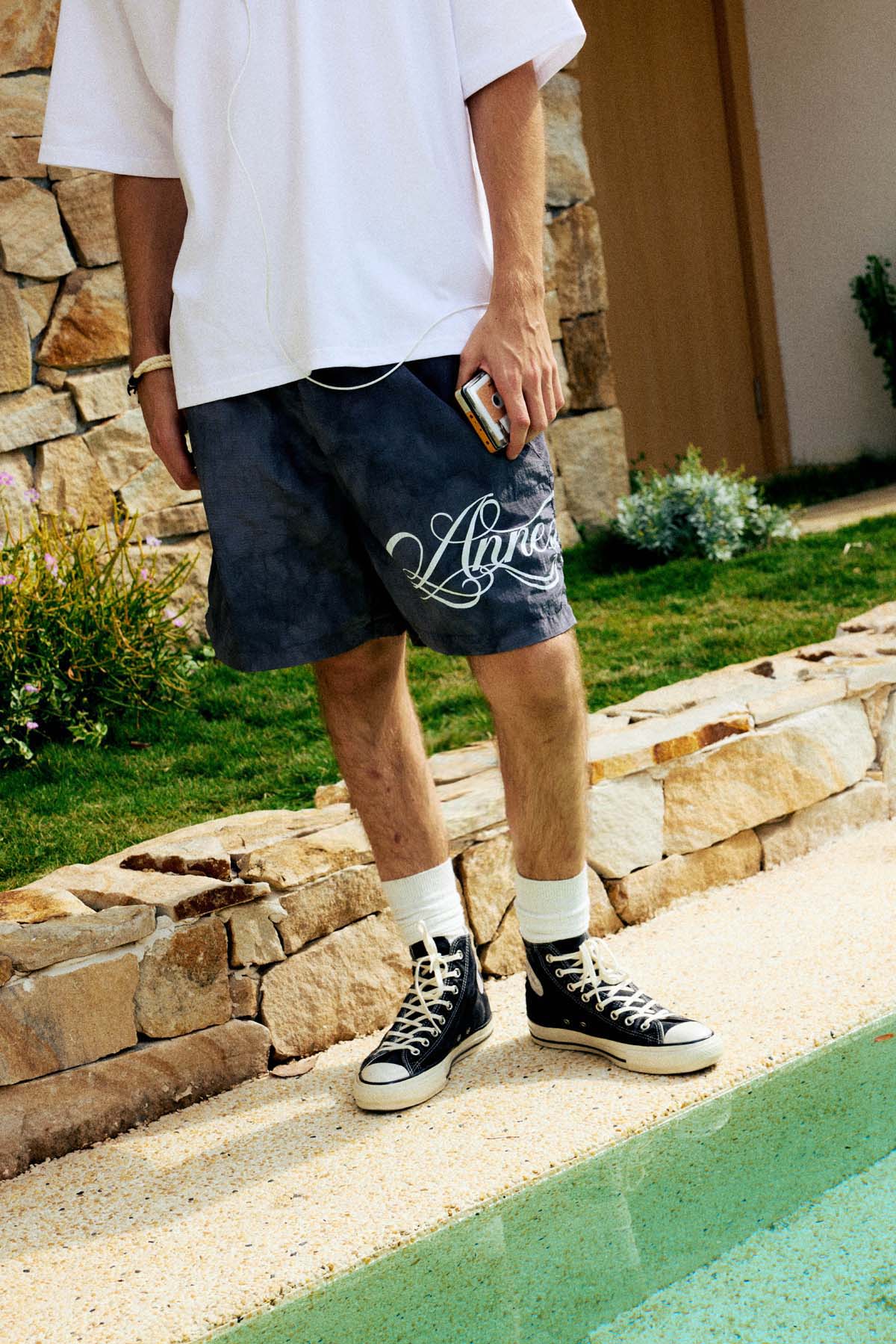 
                  
                    Nylon Essential Shorts Misty Grey【M26-08MG】
                  
                