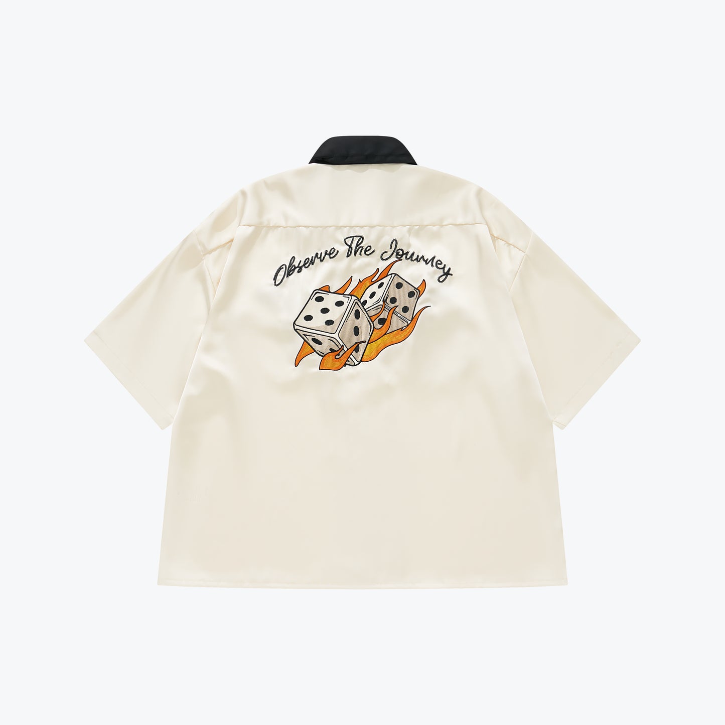 
                  
                    Fire Dice Bowling Shirt Cream【M25-12CM】
                  
                