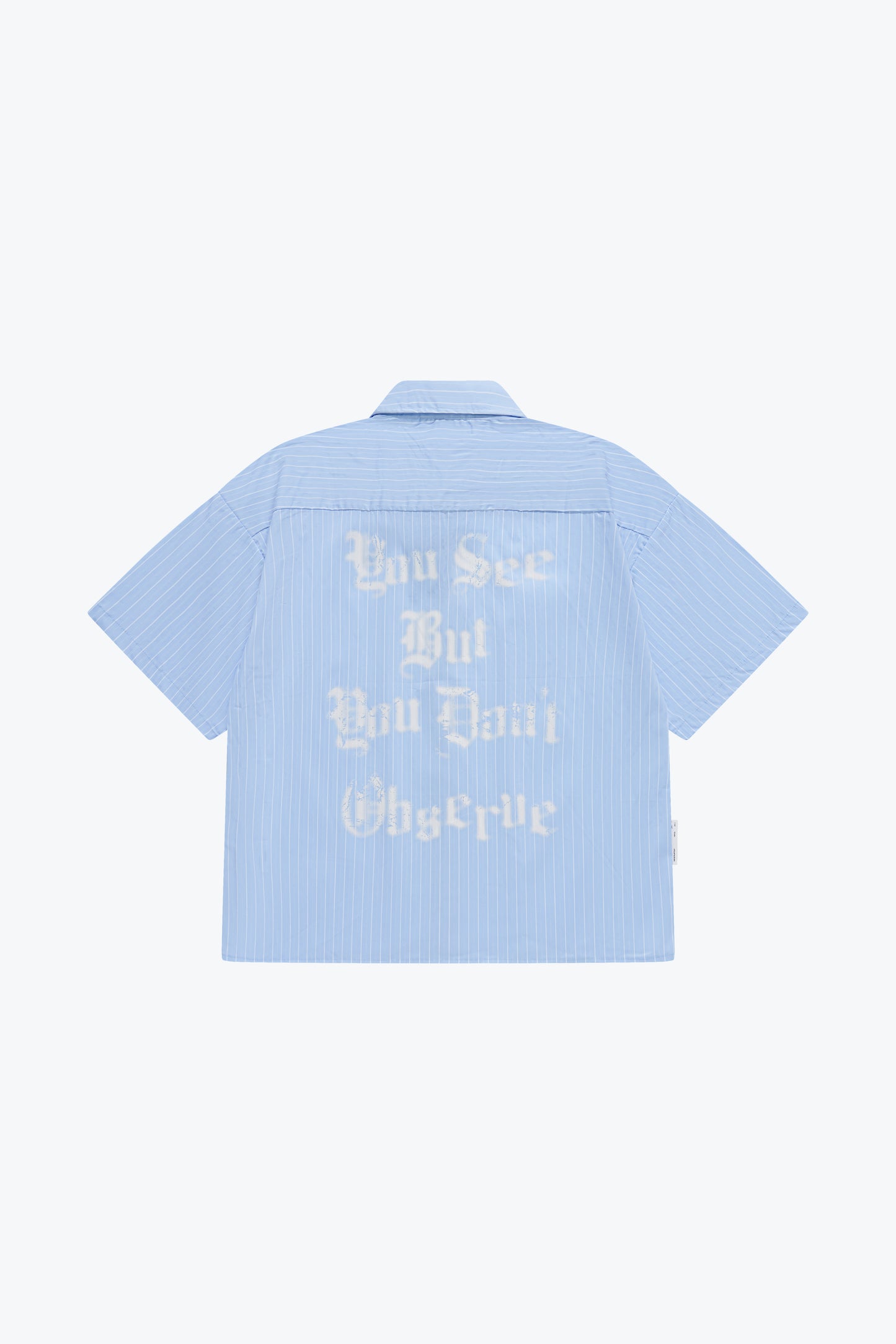 
                  
                    Striped Spray Shirt Light Blue【M26-02LB】
                  
                