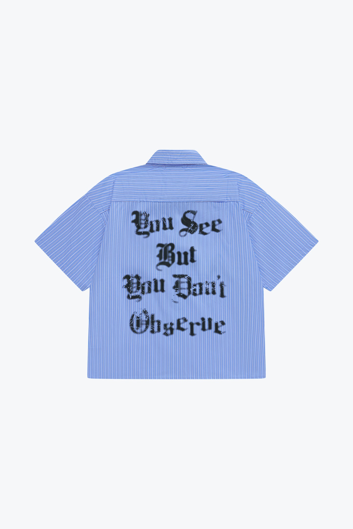 
                  
                    Striped Spray Shirt Deep Blue【M26-02DB】
                  
                