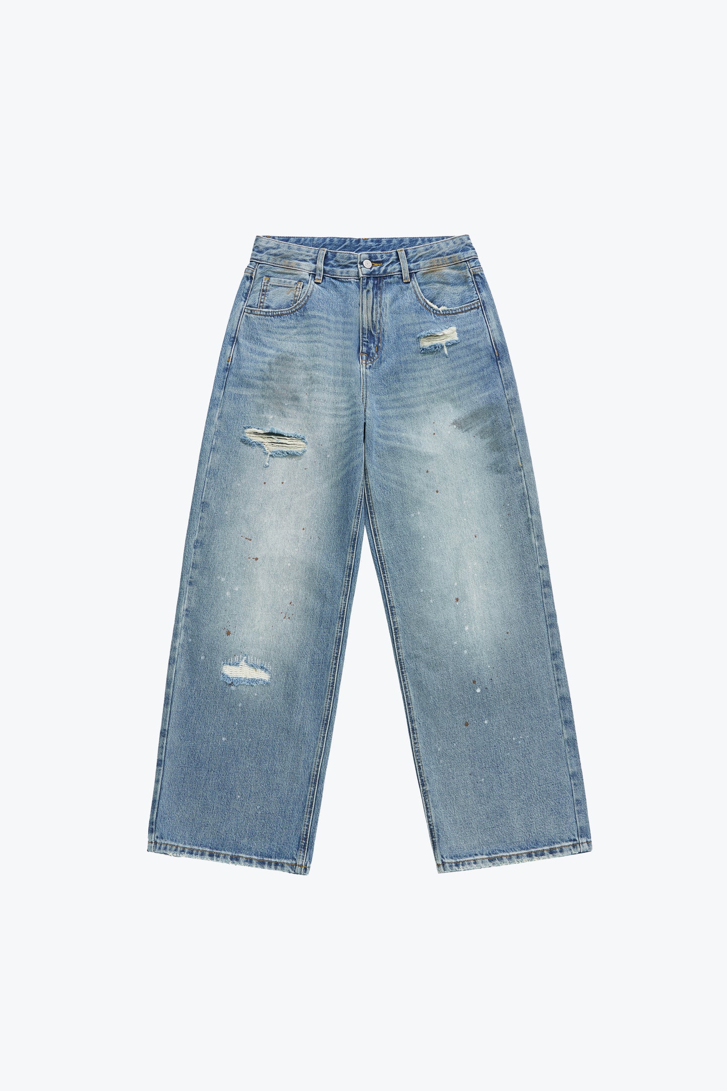 
                  
                    Drip Washed Jeans Blue【M26-07BL】
                  
                