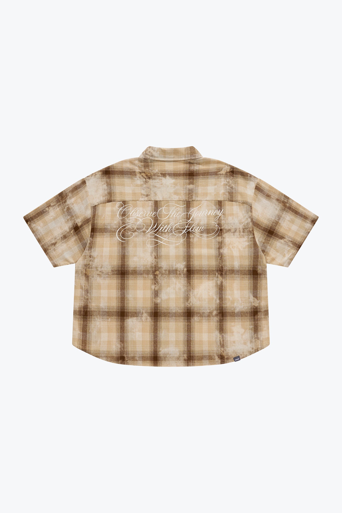 
                  
                    Boxy Washed Clreck Shirt Sand【M26-03SD】
                  
                