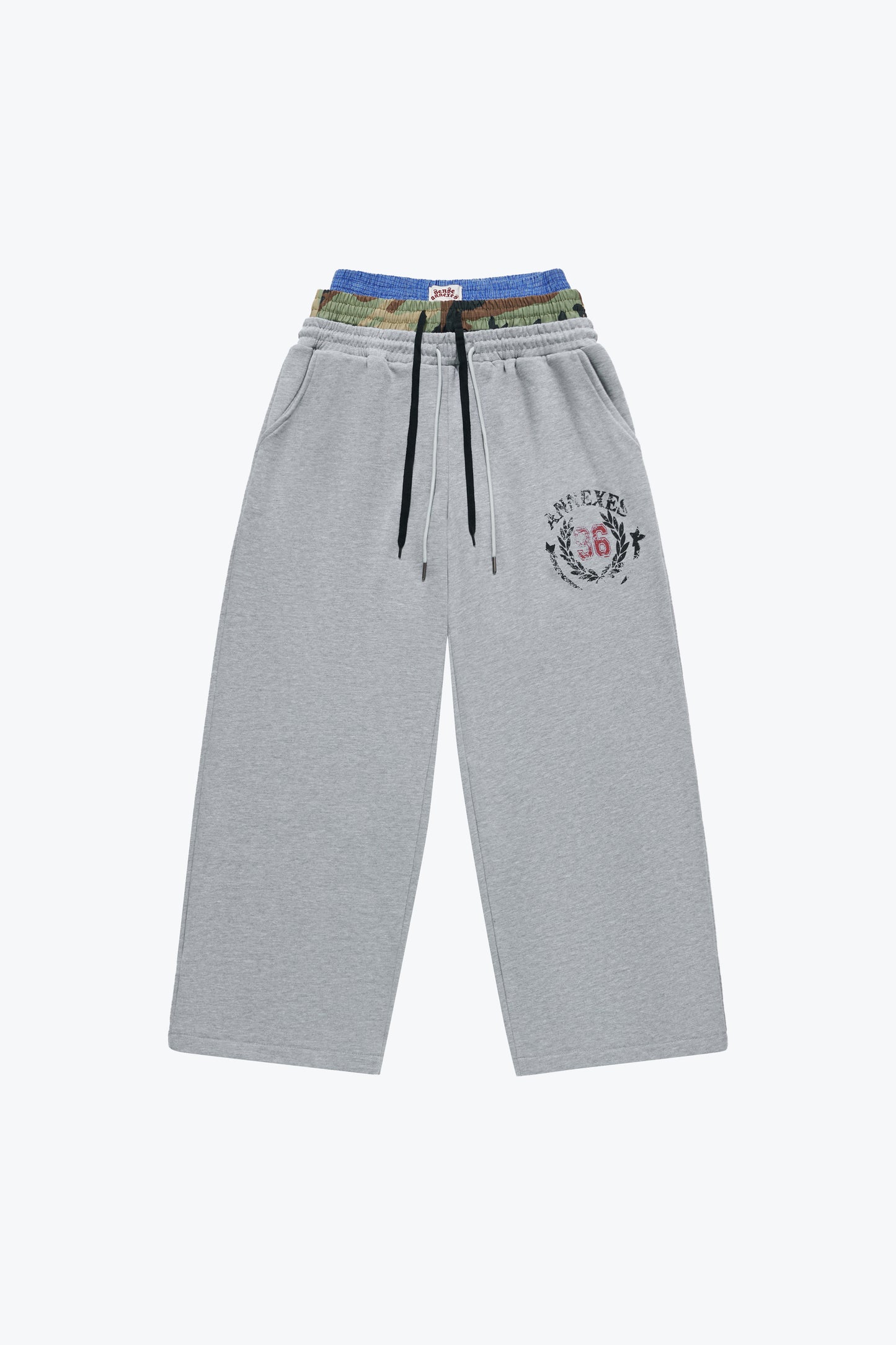 
                  
                    3 Layered Sweat Pants Grey【L26-04GY】
                  
                