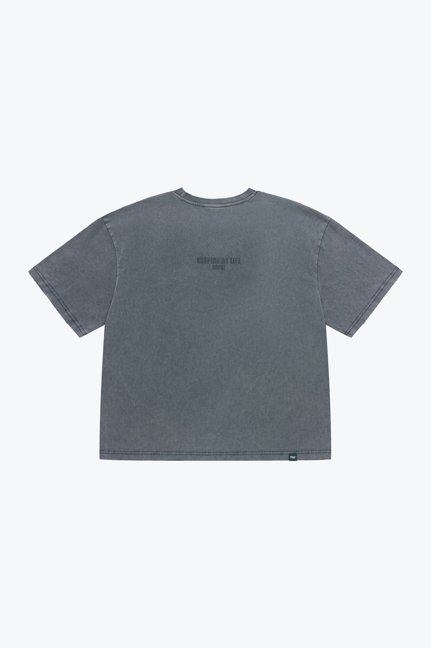 
                  
                    Washed Text Slogans SS Fade Blue【M26-T06FB】
                  
                
