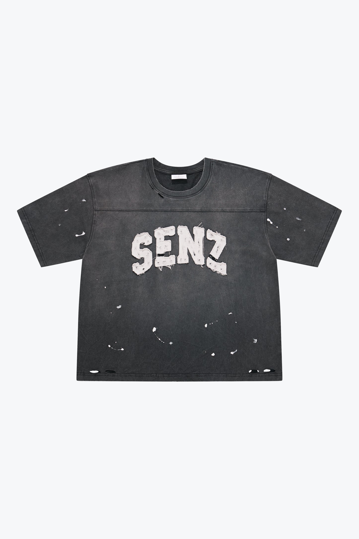 
                  
                    Drip Distressed Jersey SS Coal Black【M26-T07CB】
                  
                