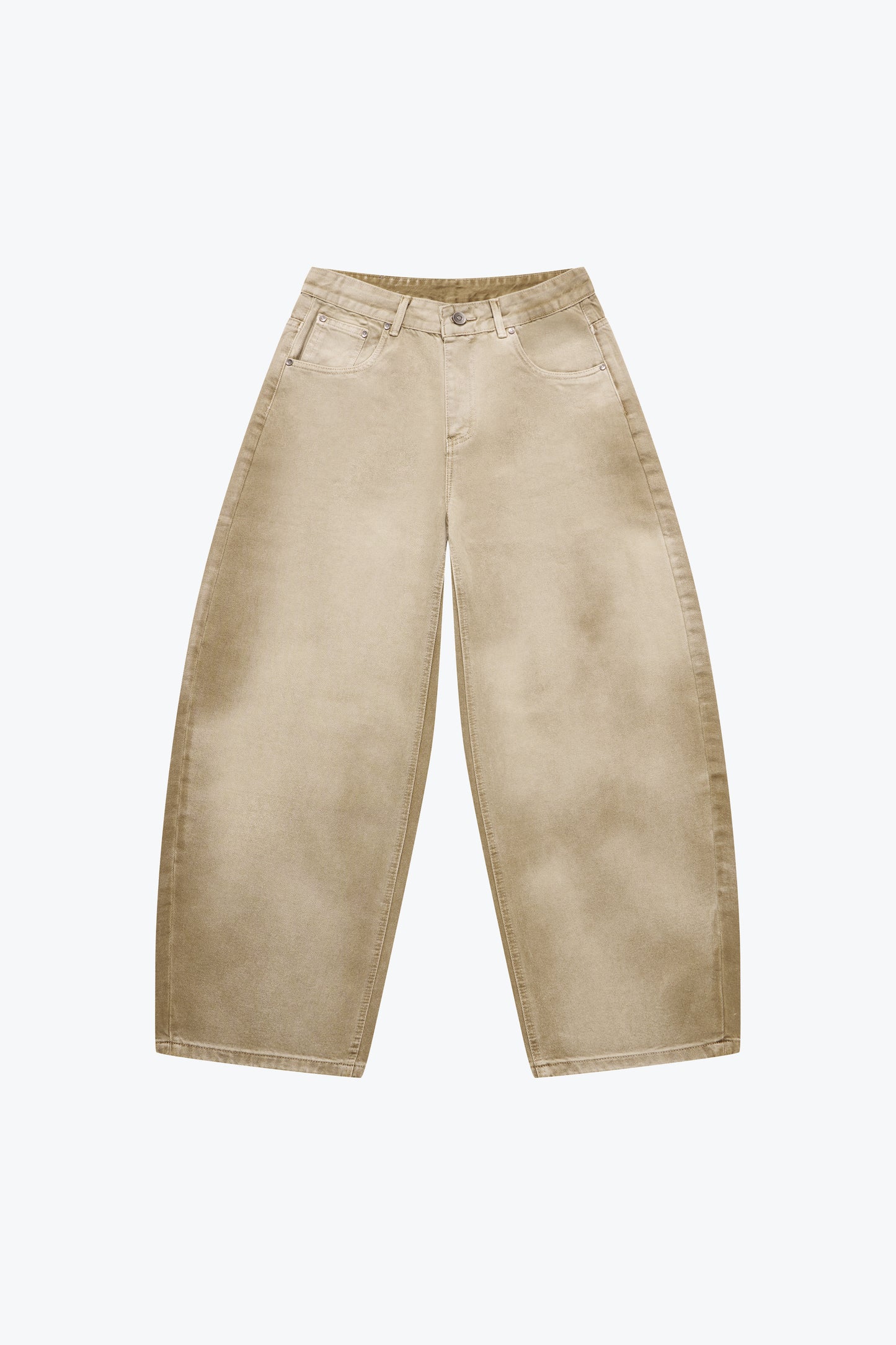 
                  
                    Curved Drip Washed Pants Tan【M26-10TAN】
                  
                