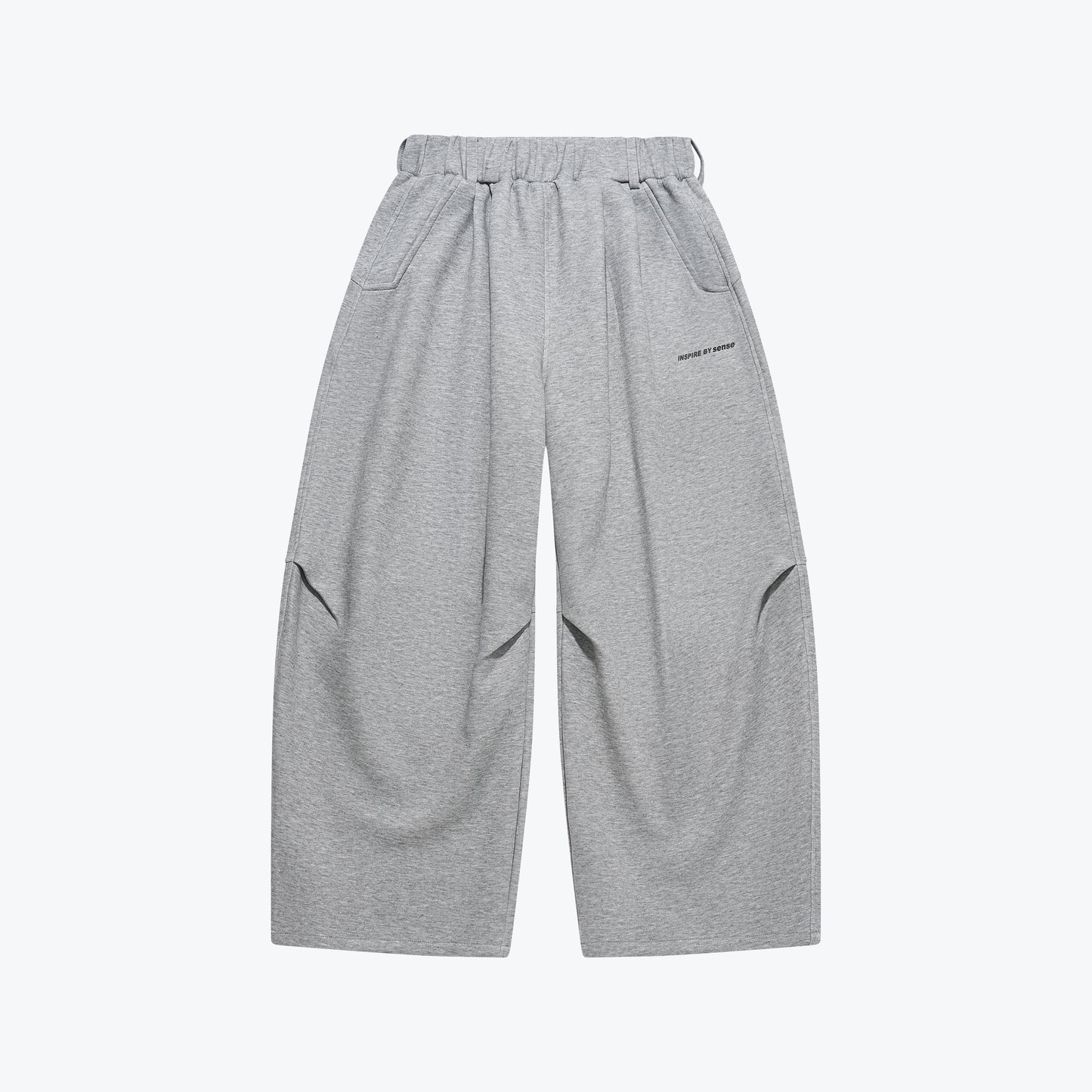 
                  
                    Wide Curved Sweat Pants Grey【M26-13GY】
                  
                