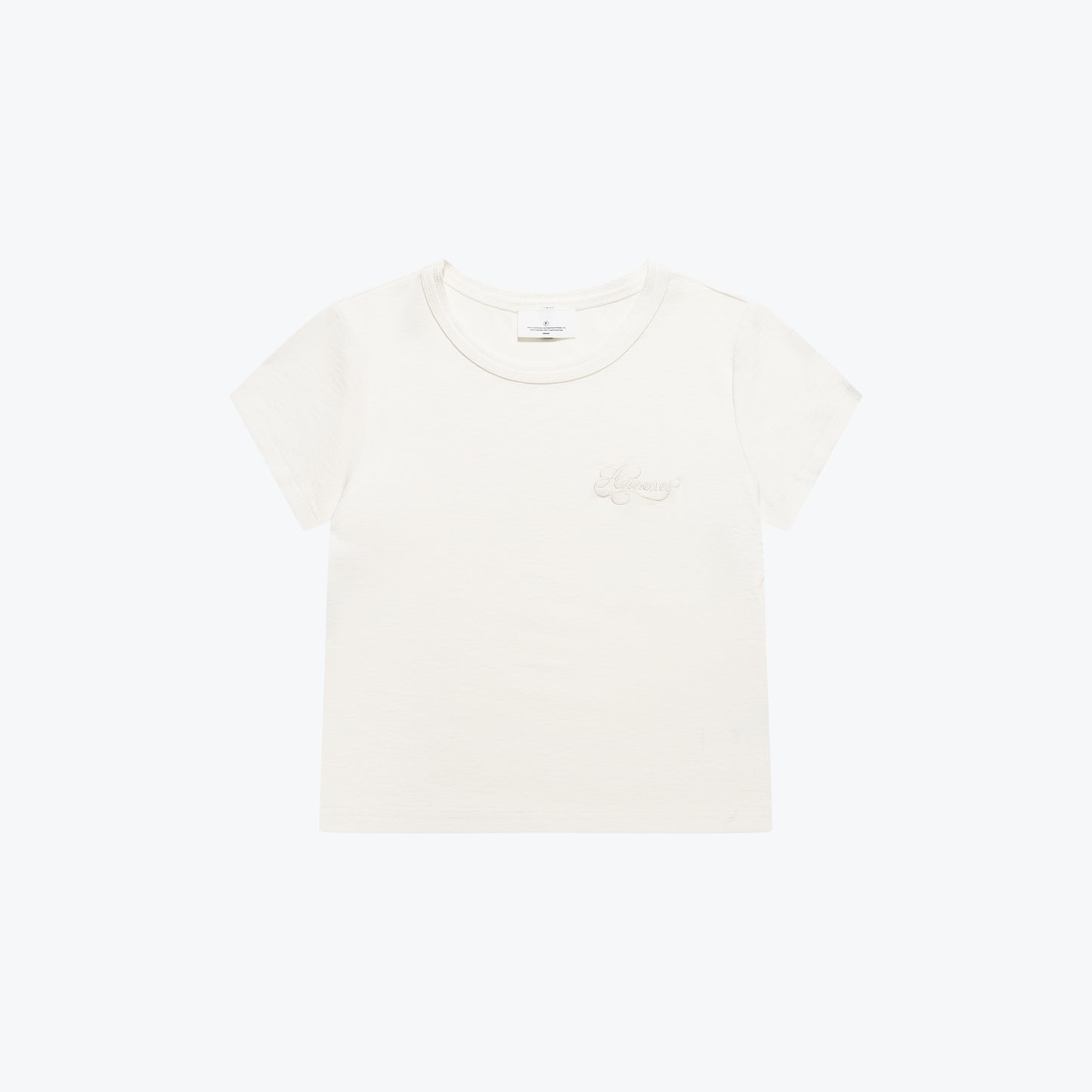 
                  
                    Logo Crop Top White【L26-T09WH】
                  
                